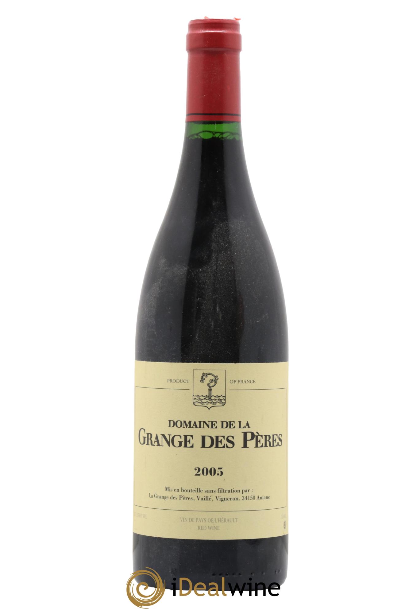 Pays d'Hérault Grange des Pères Laurent Vaillé 2005 - Lot de 1 bouteille - 0