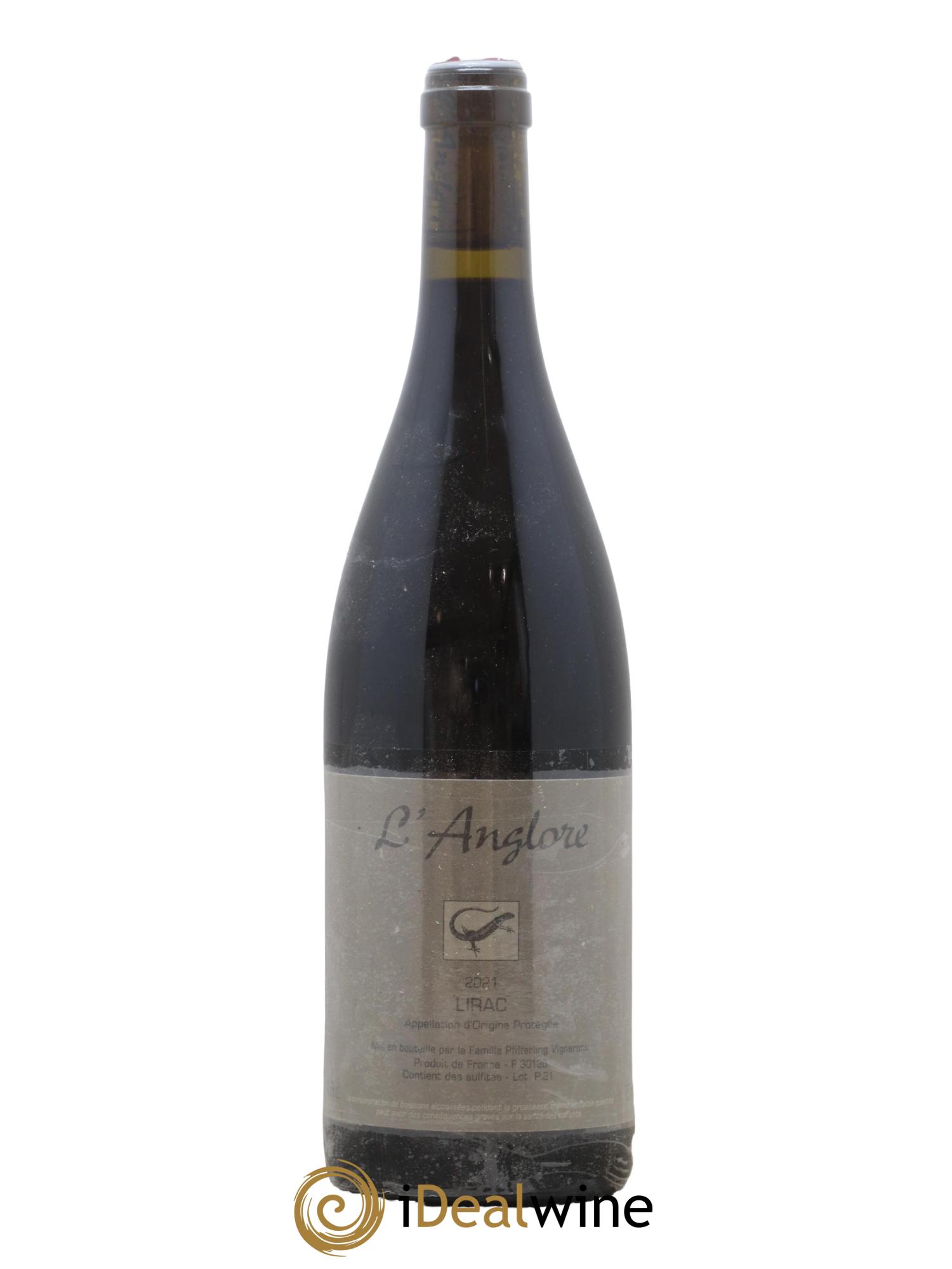 Lirac L'Anglore 2021 - Lot de 1 bouteille - 0