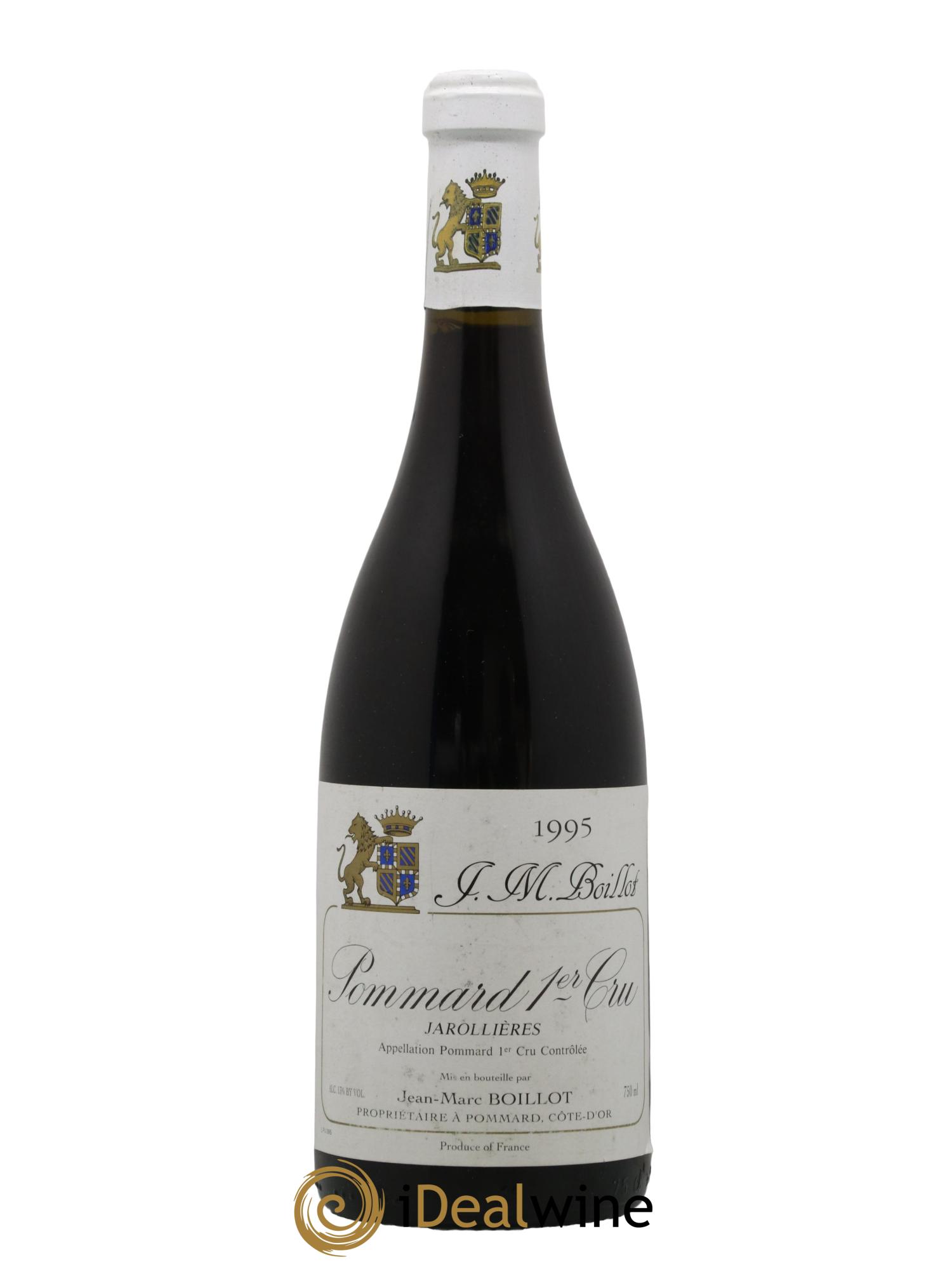 Pommard 1er Cru Jarollières Jean-Marc Boillot 1995 - Lot de 1 bouteille - 0