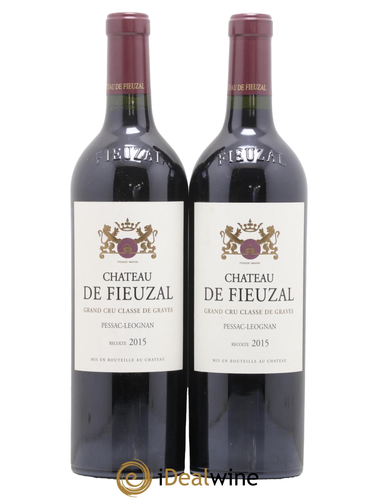 Château de Fieuzal Cru Classé de Graves 2015 - Lot de 2 bouteilles - 0