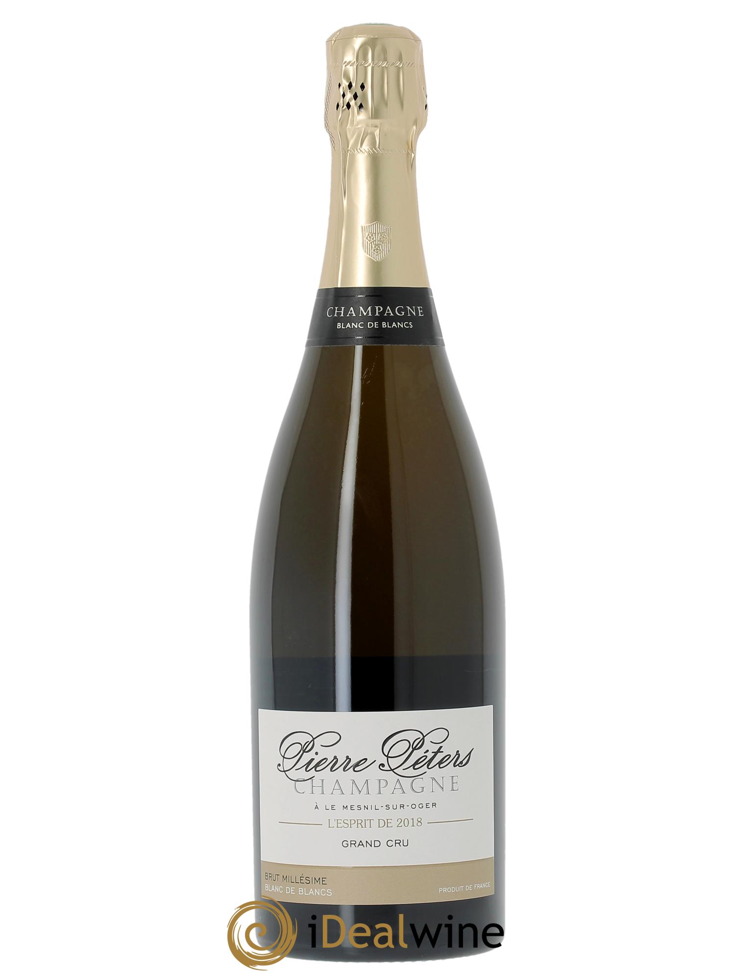 l'Esprit Blanc de Blancs Brut Pierre Péters 2018 - Lot de 1 bouteille - 0