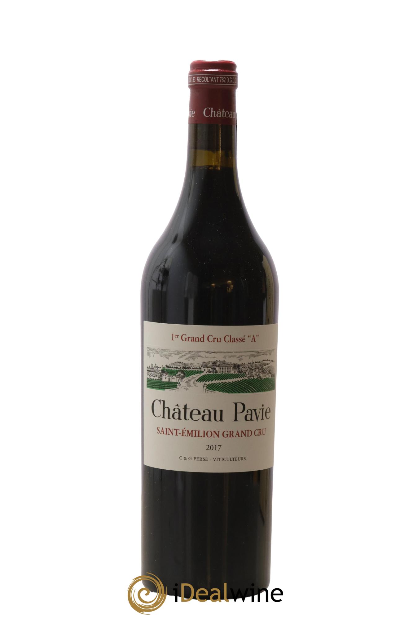 Château Pavie 1er Grand Cru Classé A 2017 - Lot de 1 bouteille - 1