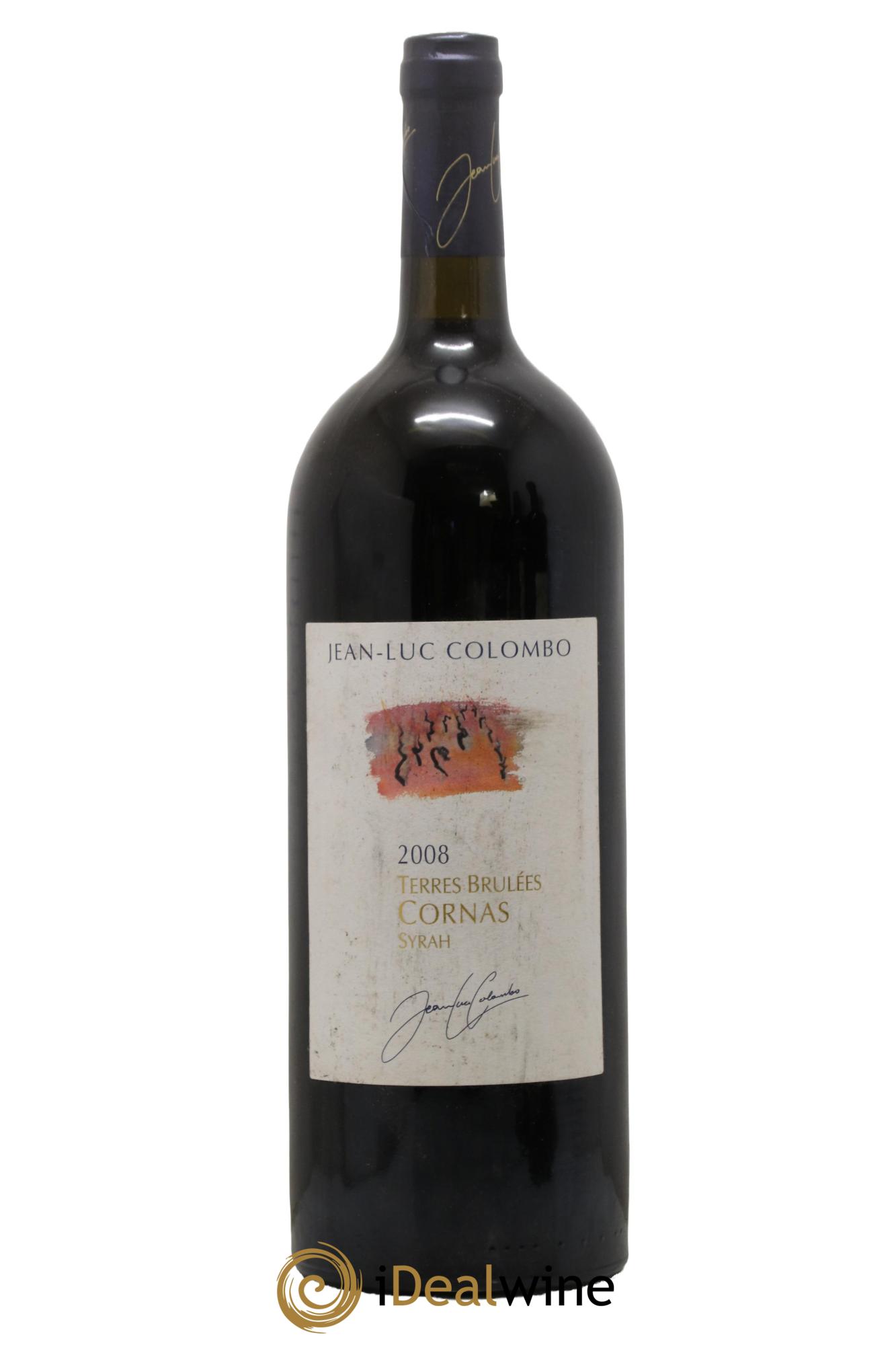 Cornas Terres Brûlées Jean-Luc Colombo 2008 - Lot de 1 magnum - 0