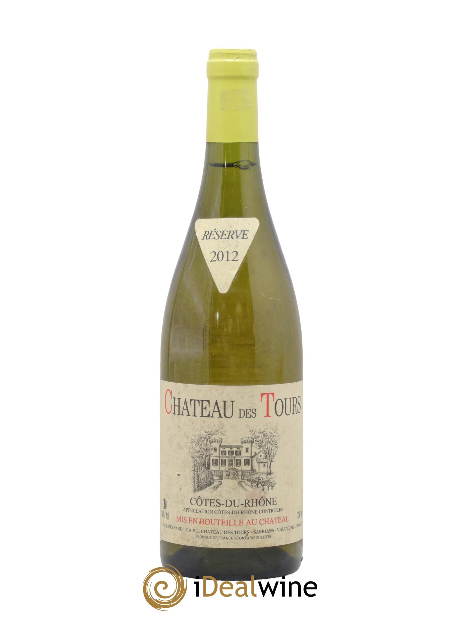 Côtes-du-Rhône Château des Tours Emmanuel Reynaud 2012 - Lot of 1 bottle - 0