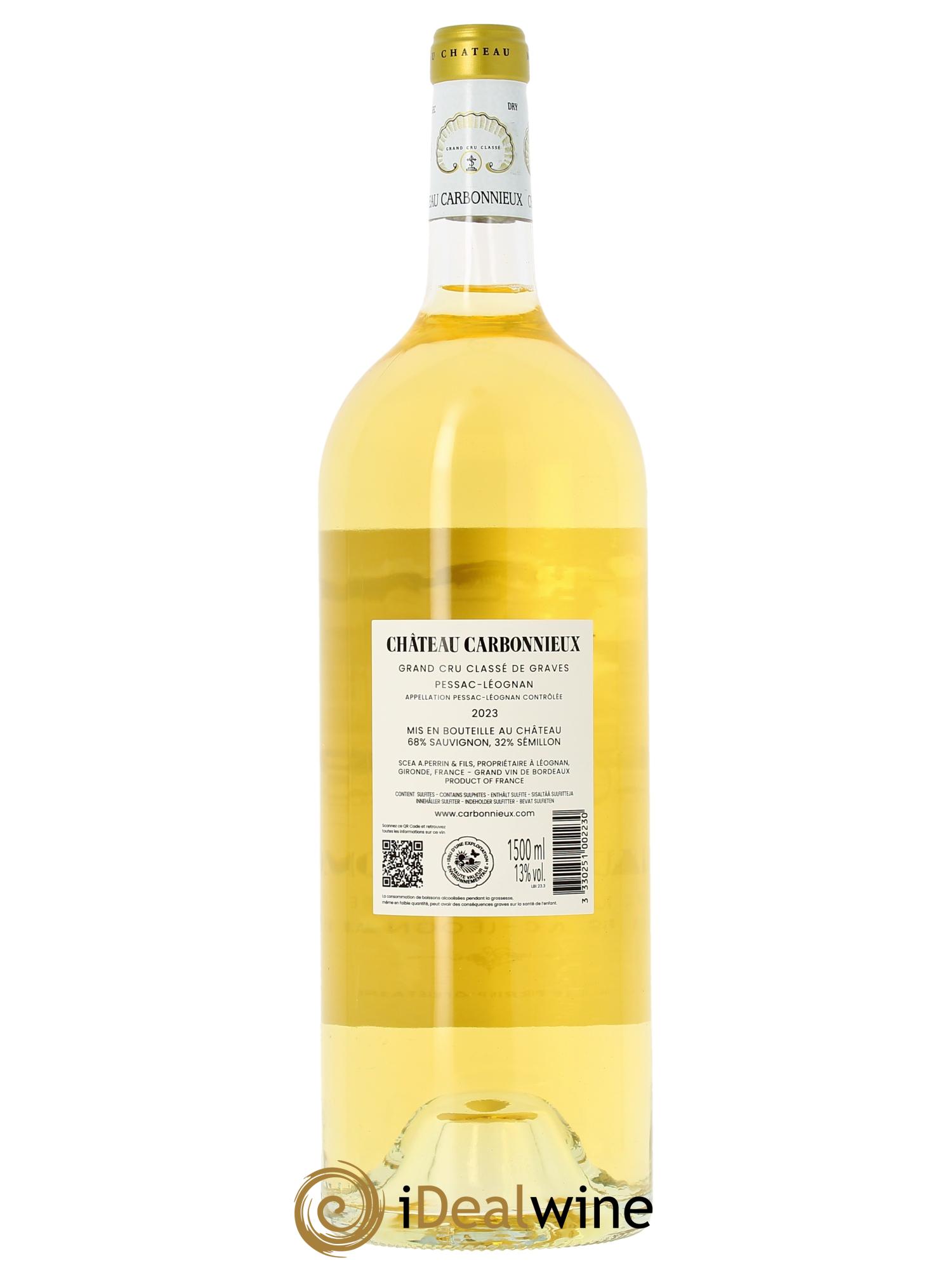 Château Carbonnieux Cru Classé de Graves (OWC if 6 mgs) 2023 - Lot of 1 magnum - 1