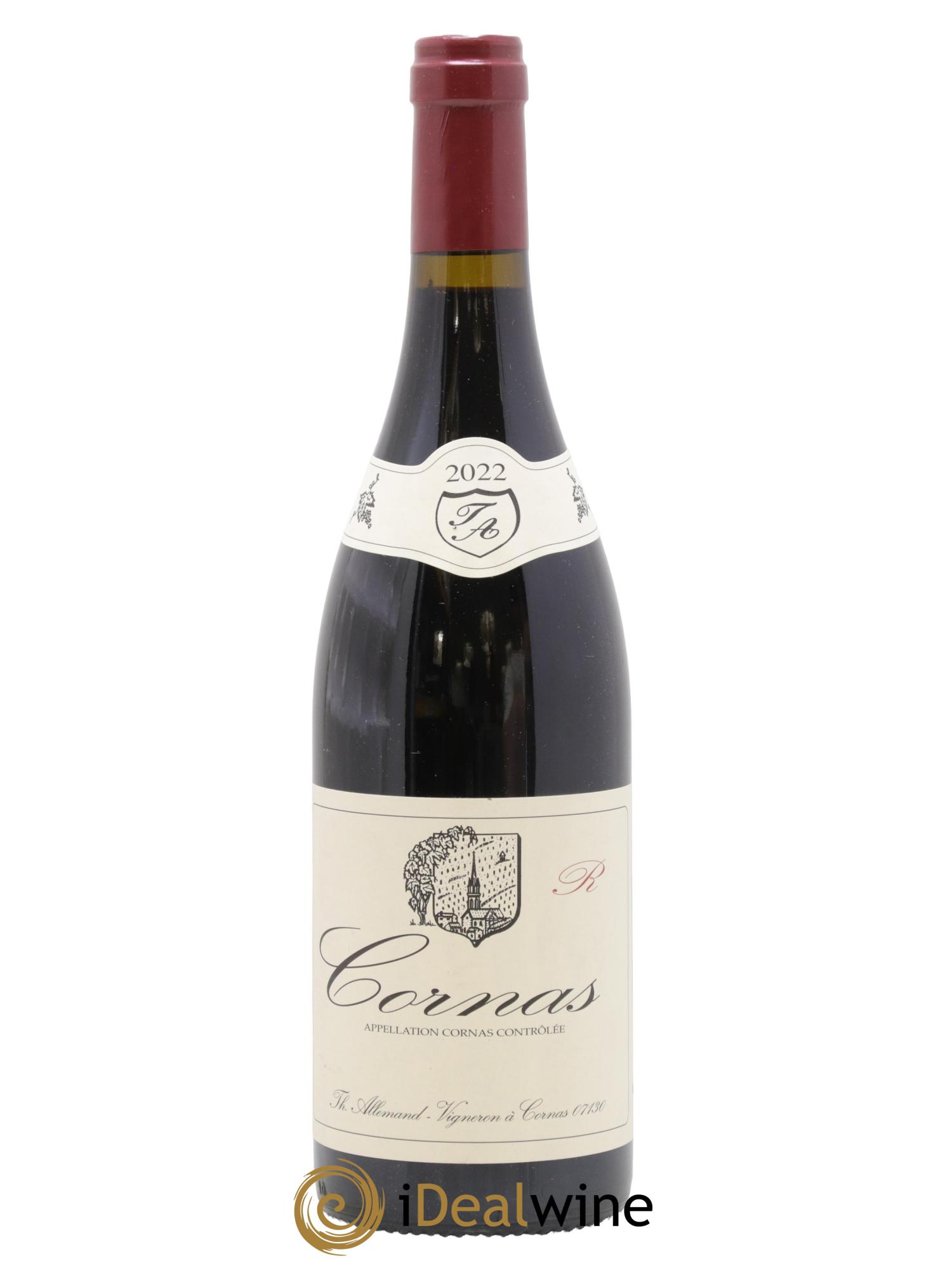 Cornas Reynard Thierry Allemand 2022 - Lot of 1 bottle - 0