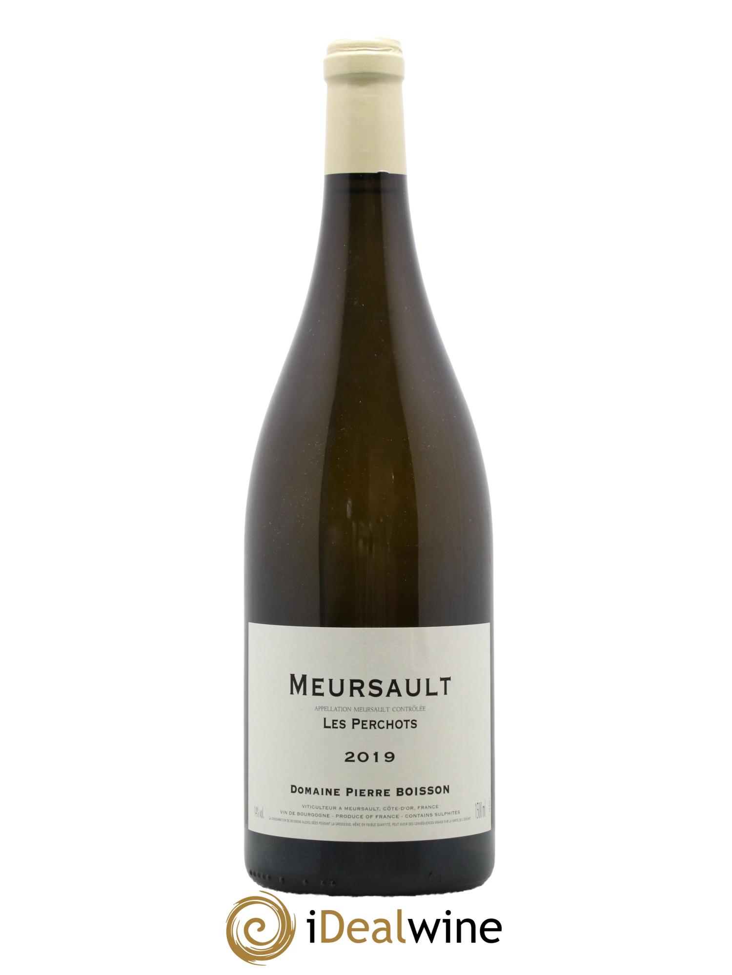Meursault Les Perchots Pierre Boisson (Domaine) 2019 - Lot de 1 magnum - 0