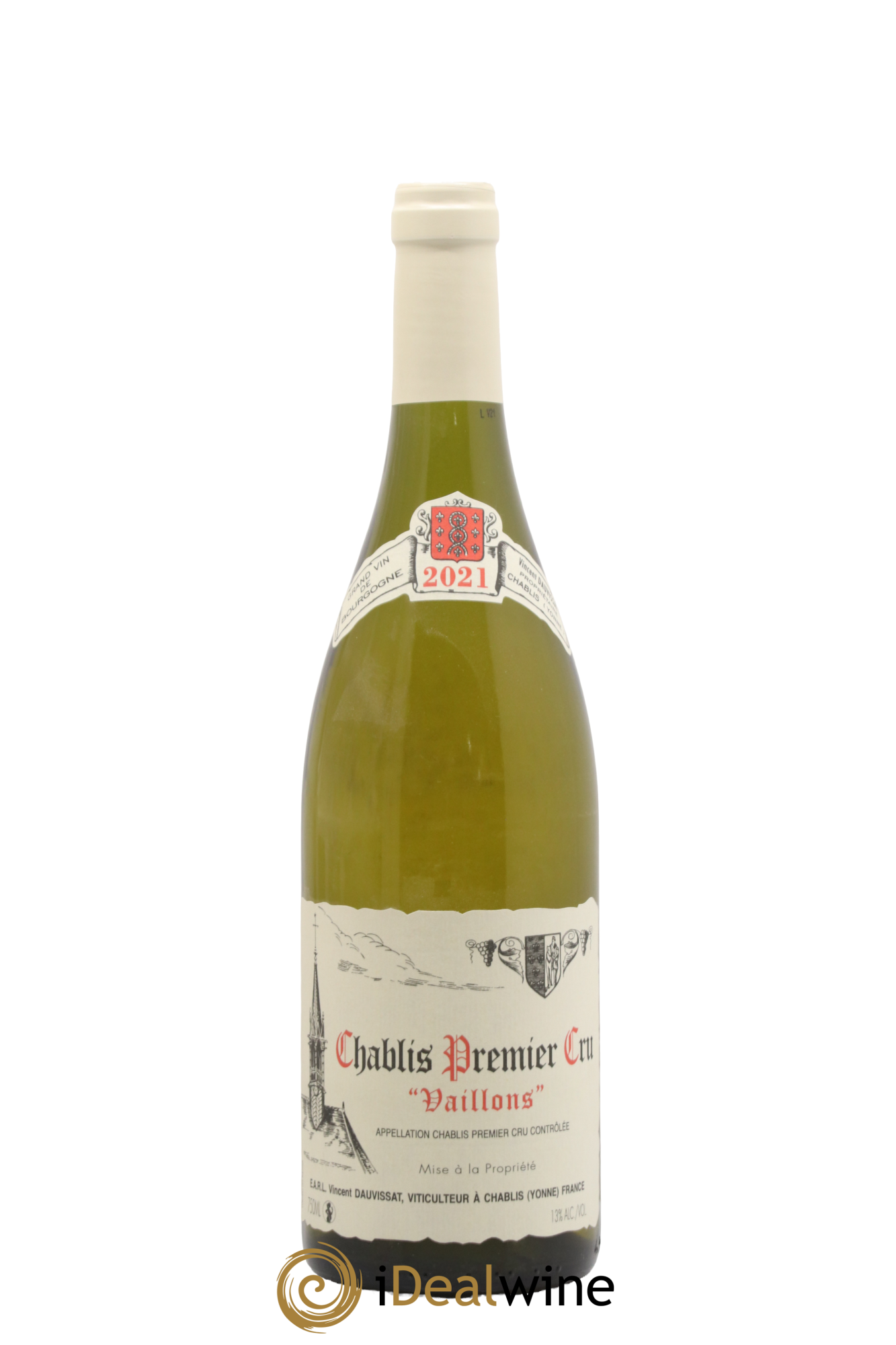 Chablis 1er Cru Vaillons Vincent Dauvissat (Domaine) 2021 - Posten von 1 Flasche - 0