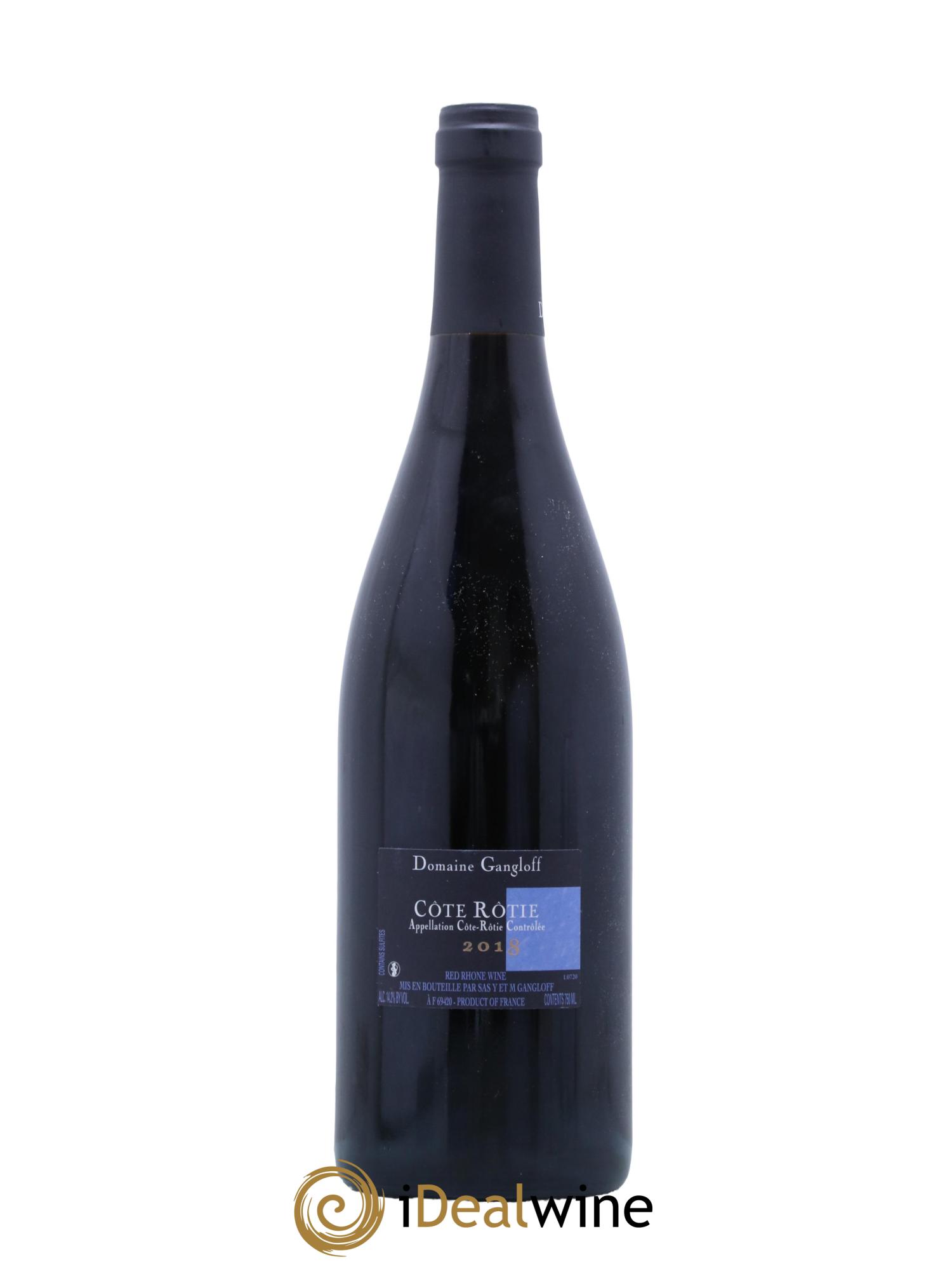 Côte-Rôtie La Barbarine Gangloff (Domaine) 2018 - Lot de 1 bouteille - 1