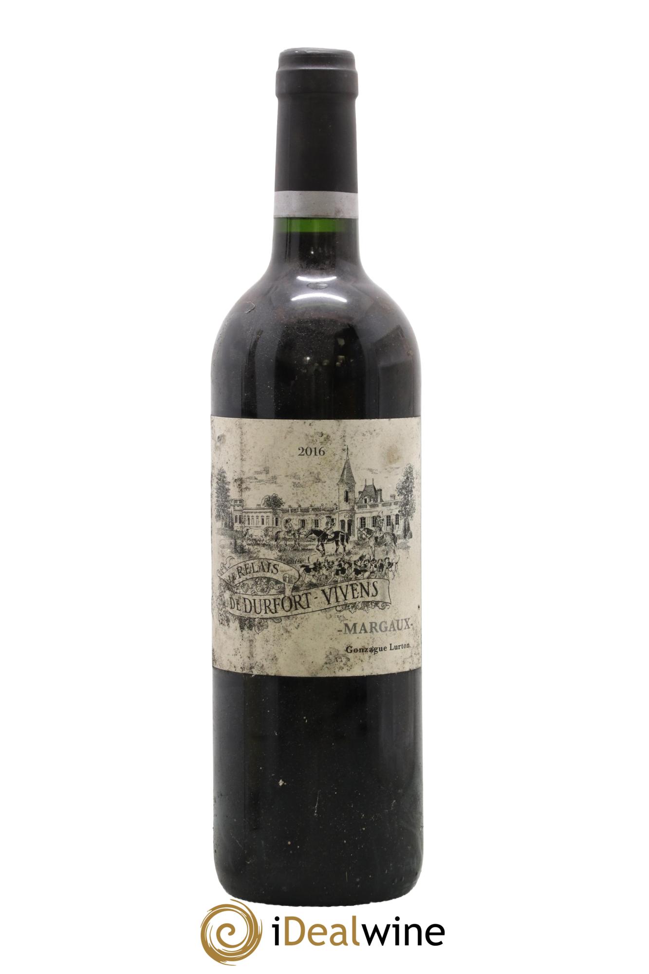 Relais de Durfort-Vivens 2nd Vin 2016 - Lot de 1 bouteille - 0