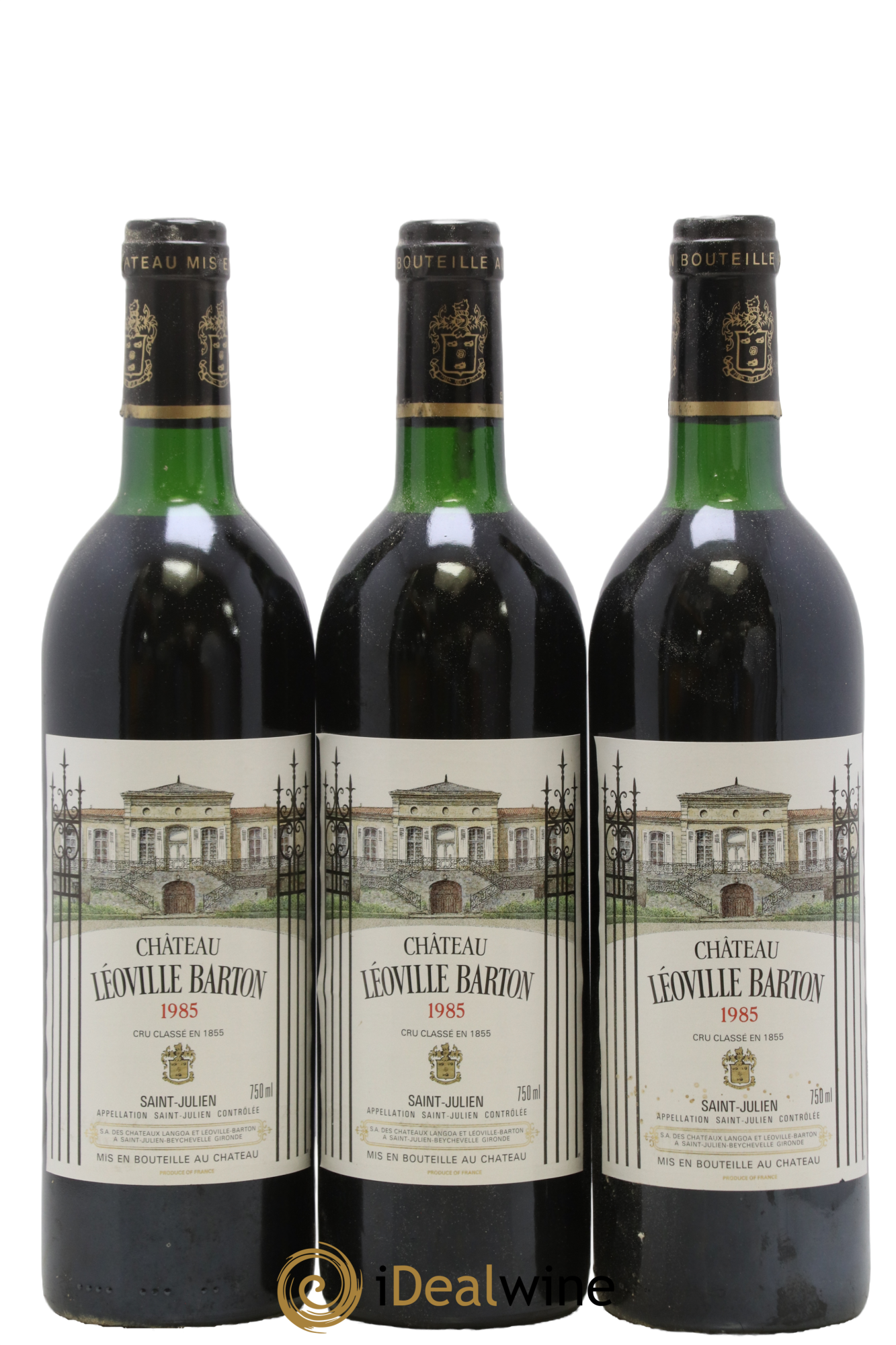 Château Léoville Barton 2ème Grand Cru Classé 1985 - Lot de 12 bouteilles - 4