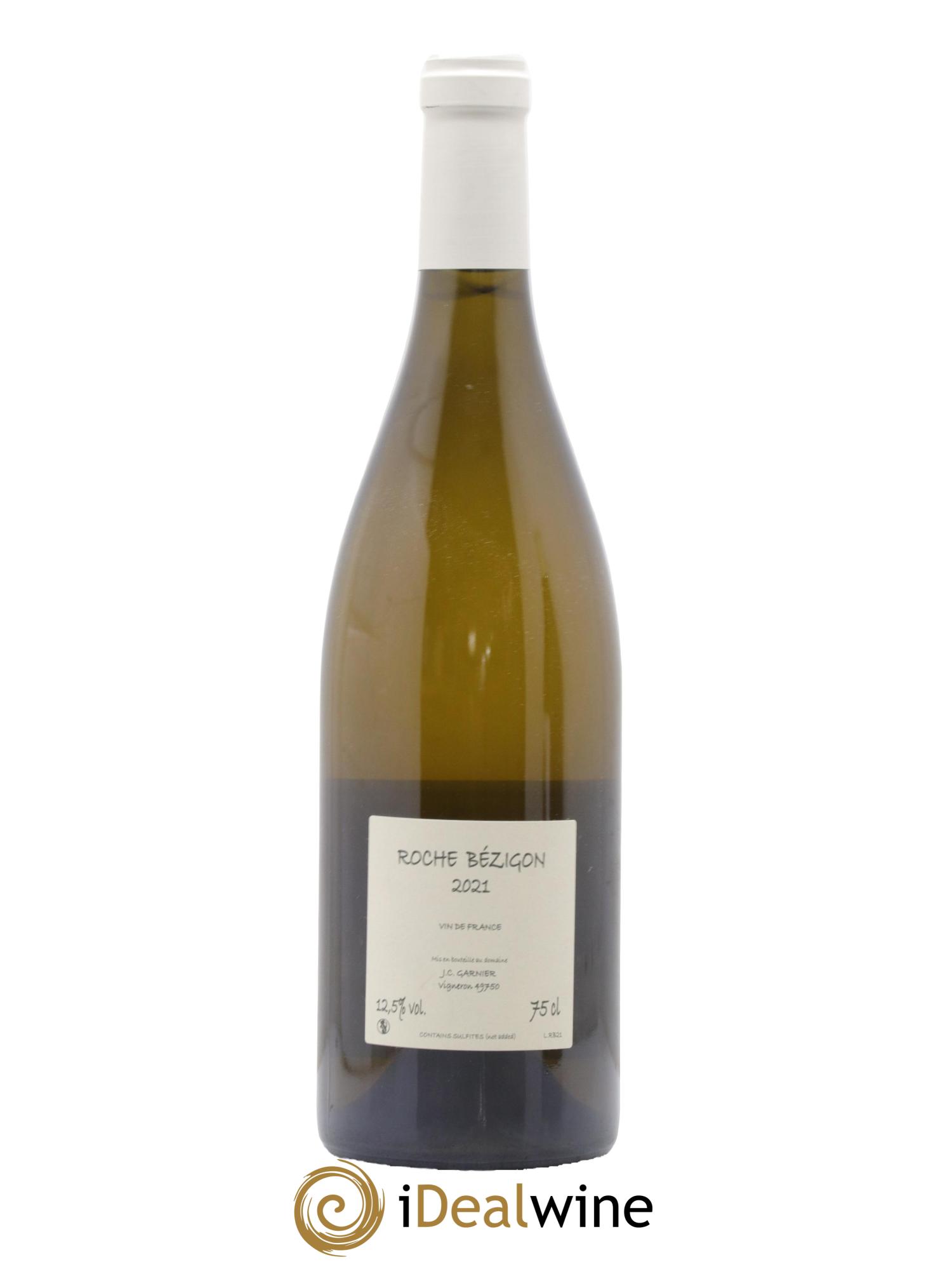 Vin de France La roche Bezigon JC Garnier 2021 - Lot de 1 bouteille - 1