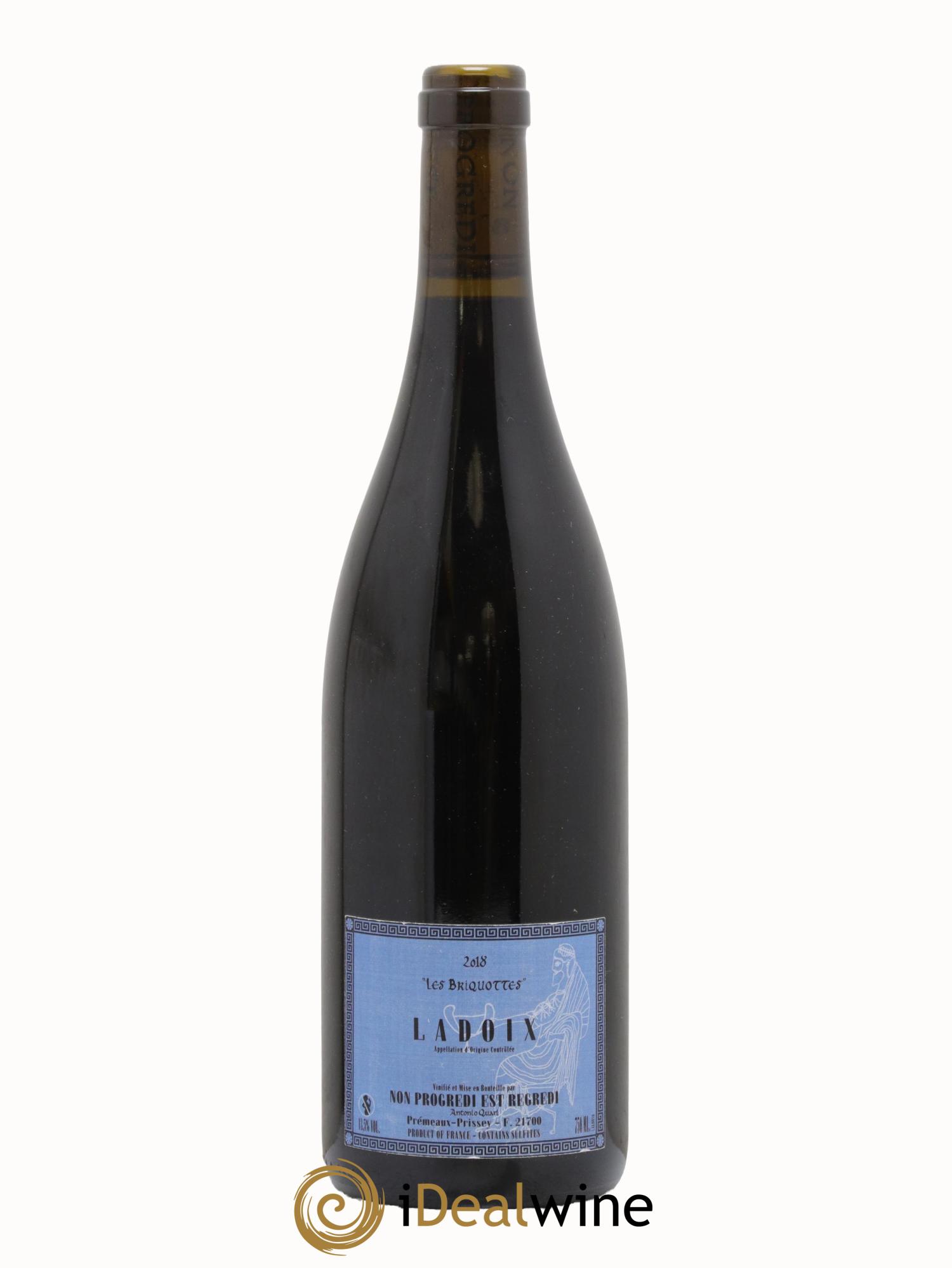 Ladoix Les Briquottes Antonio Quari 2018 - Lot of 1 bottle - 1