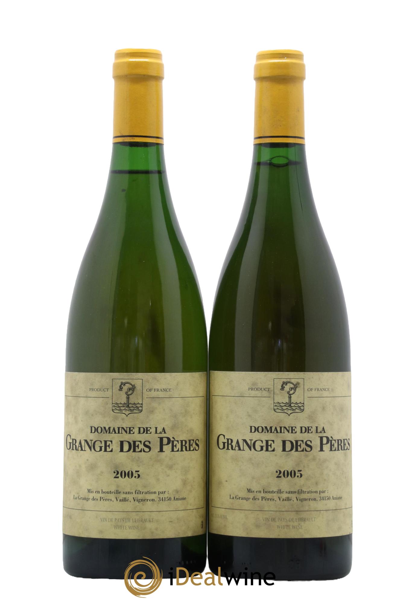 Pays d'Hérault Grange des Pères Laurent Vaillé 2005 - Lot de 2 bouteilles - 0