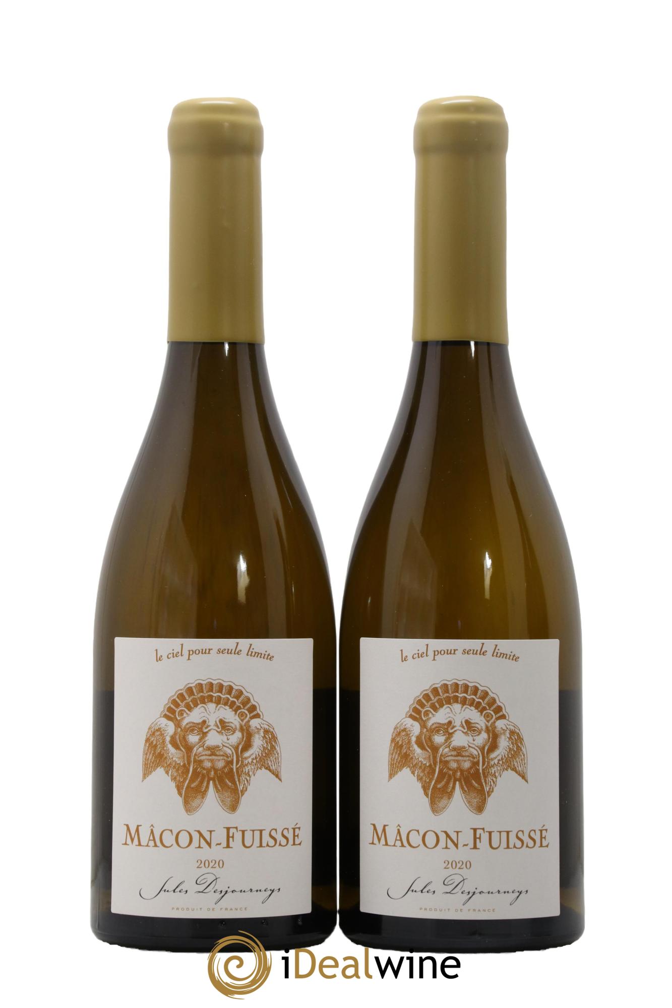 Mâcon-Fuissé Bois de la Croix Jules Desjourneys 2020 - Lot de 2 bouteilles - 0