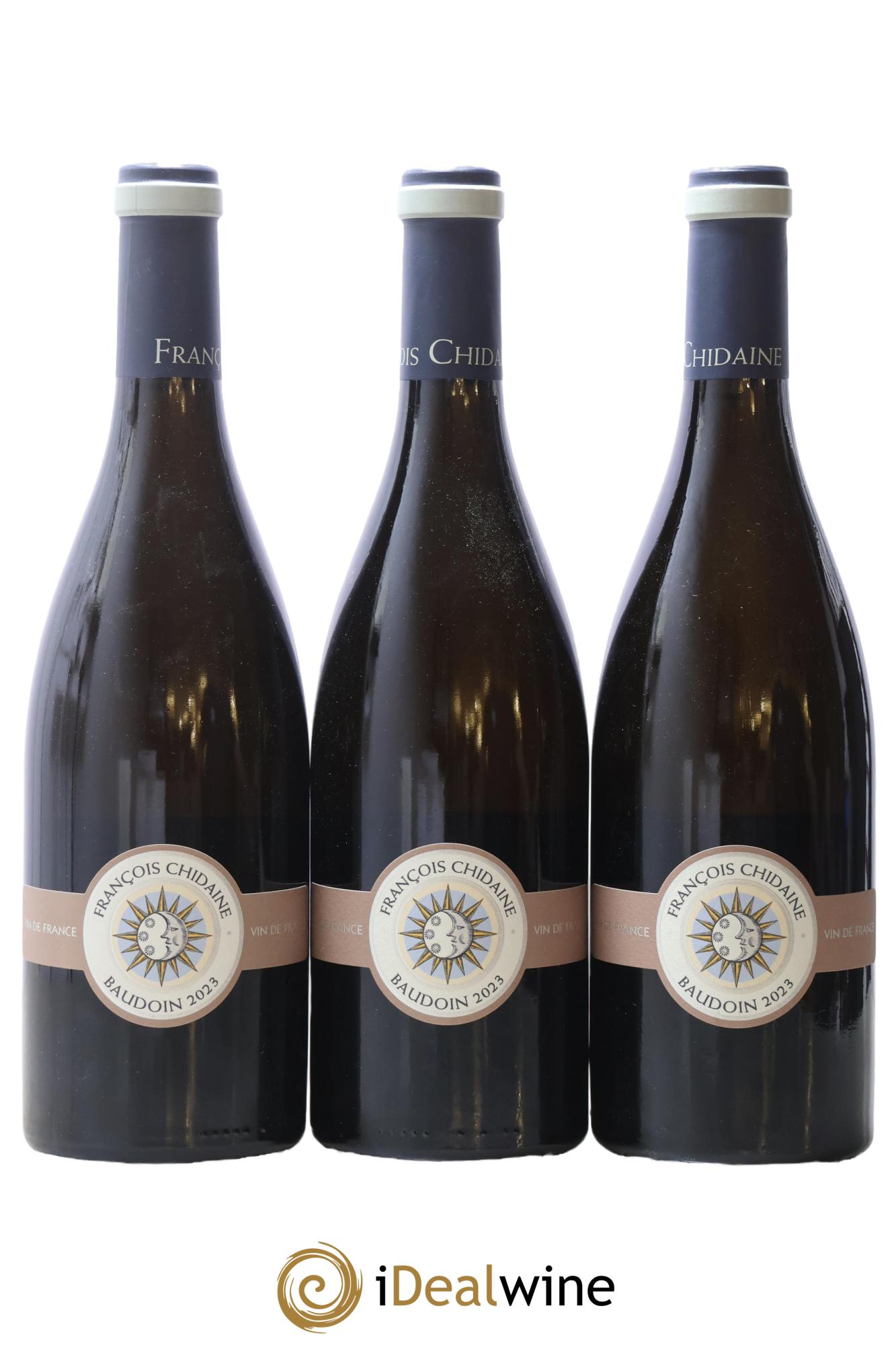 Vin de France Baudoin François Chidaine 2023 - Lote de 3 botellas - 0