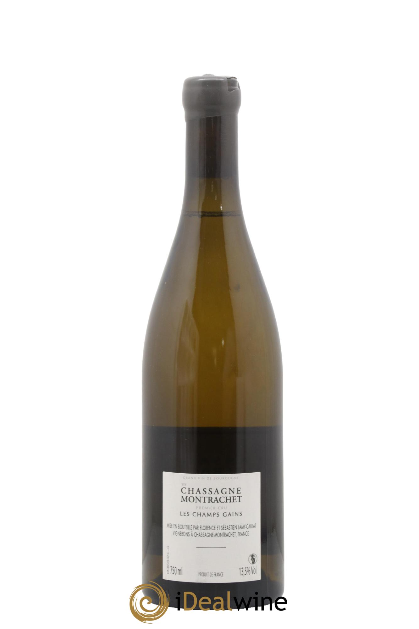 Chassagne-Montrachet 1er Cru Les Champs Gains Lamy-Caillat (Domaine) 2017 - Posten von 1 Flasche - 1