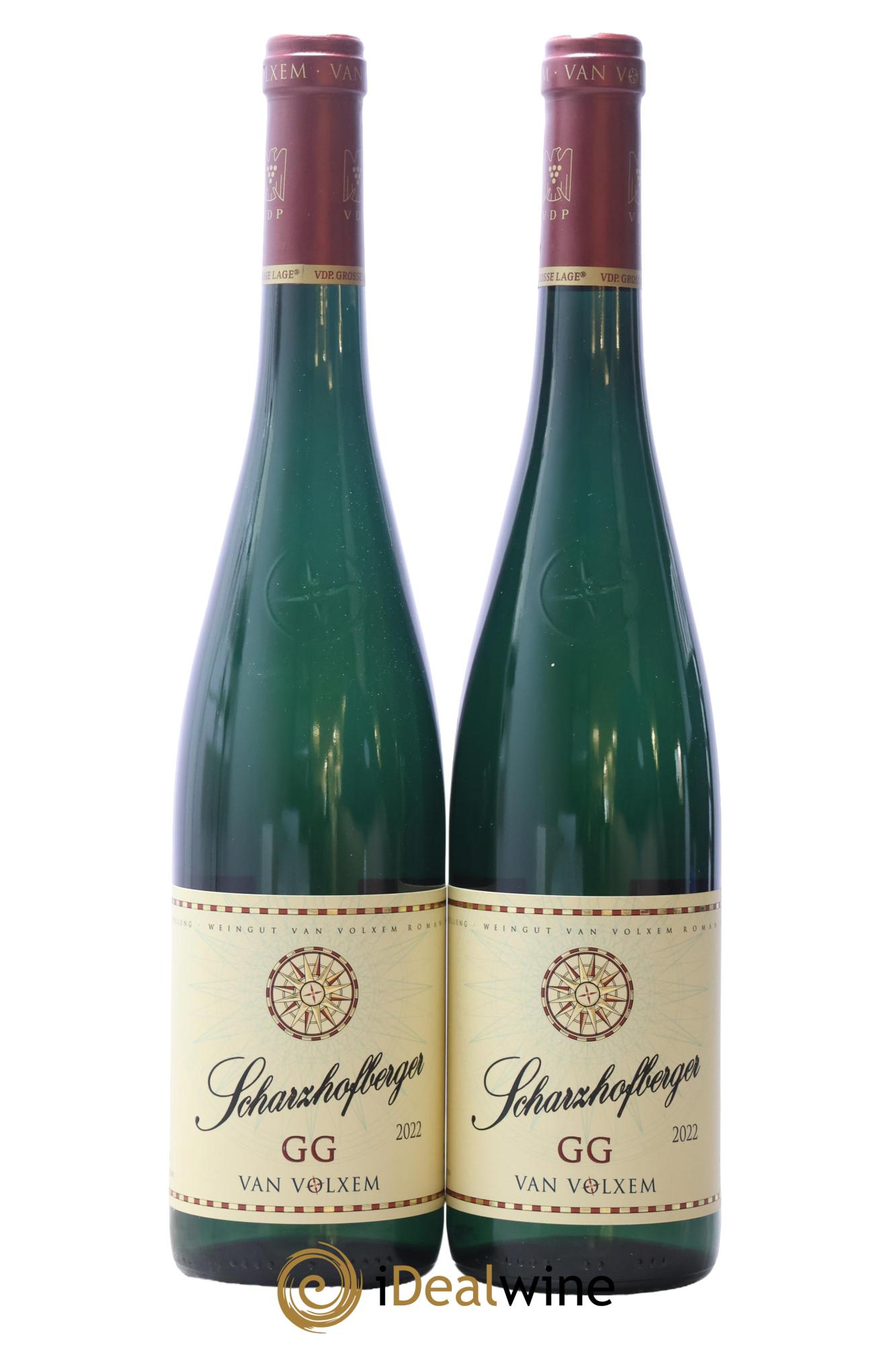 Allemagne Mosel-Saar Scharzhofberger Van Volxem 2022 - Lote de 2 botellas - 0
