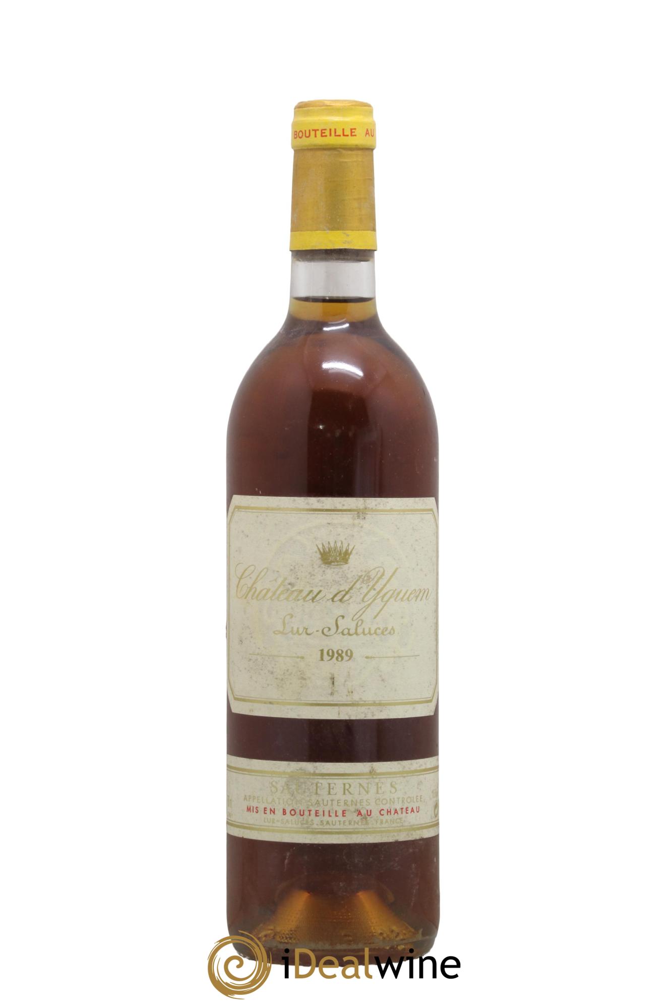 Château d' Yquem 1er Cru Classé Supérieur 1989 - Lot de 1 bouteille - 0