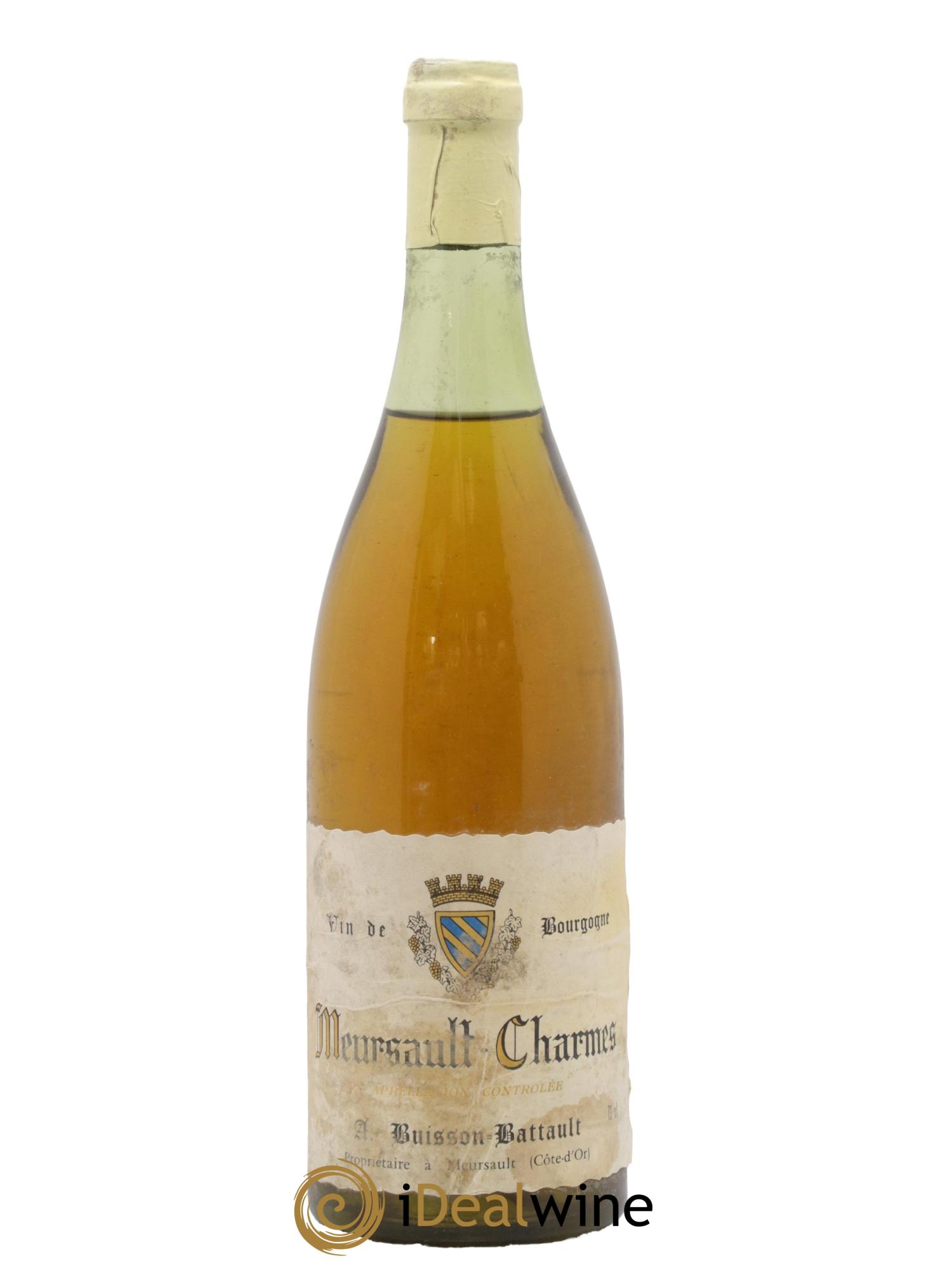 Meursault 1er Cru Charmes Buisson-Battault - Lot de 1 bouteille - 0