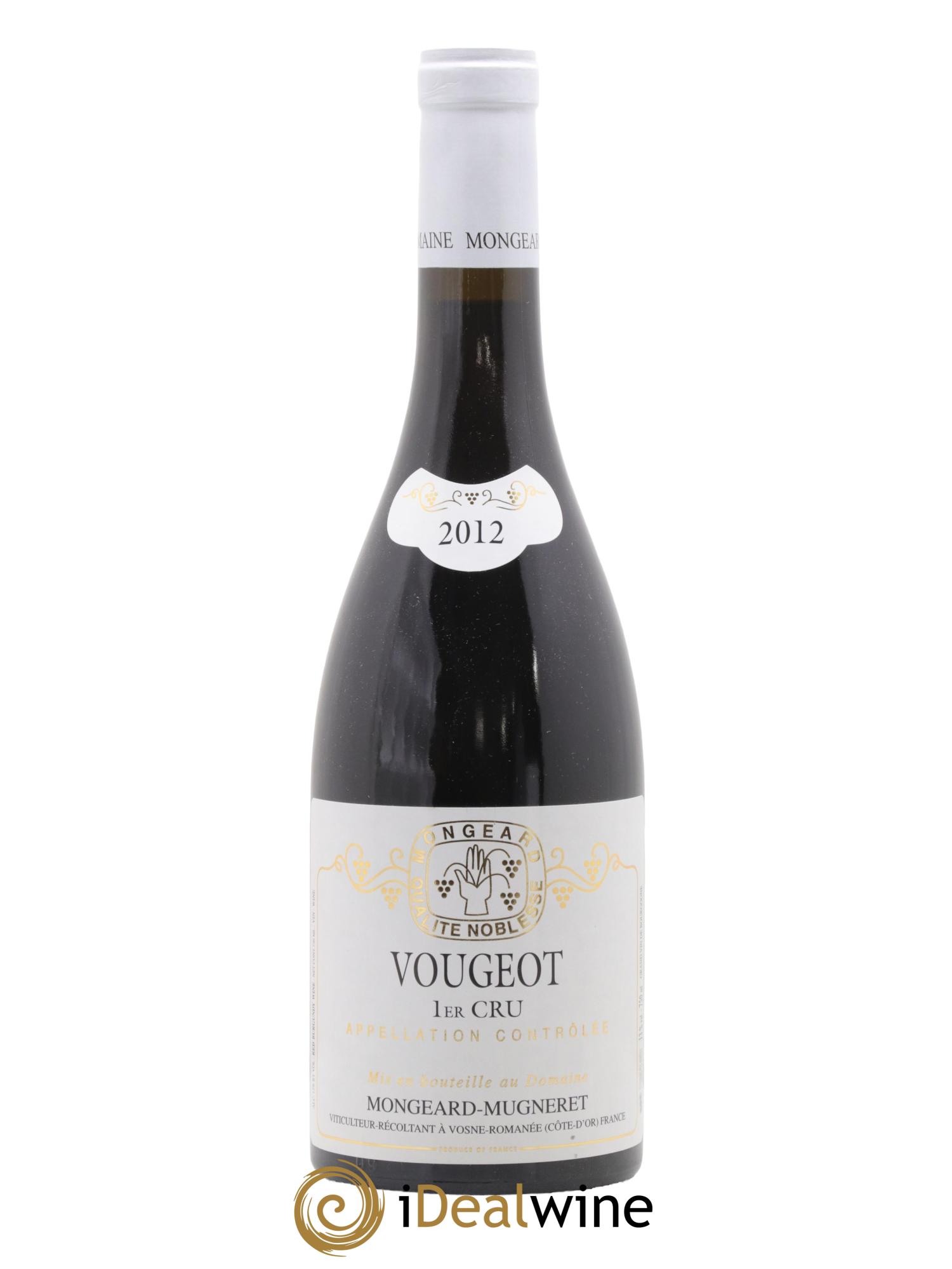 Vougeot 1er Cru Mongeard-Mugneret (Domaine) 2012 - Lotto di 1 bottiglia - 0