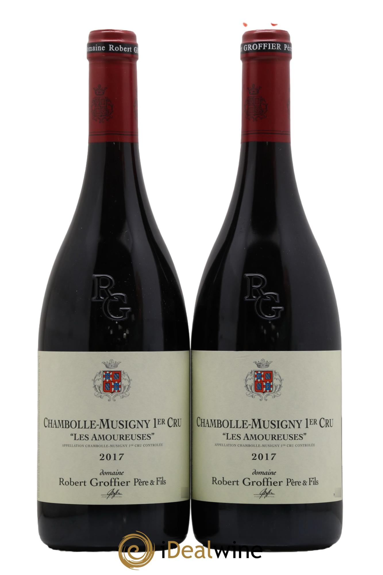 Chambolle-Musigny 1er Cru Les Amoureuses Robert Groffier Père & Fils (Domaine) 2017 - Lot de 2 bouteilles - 0