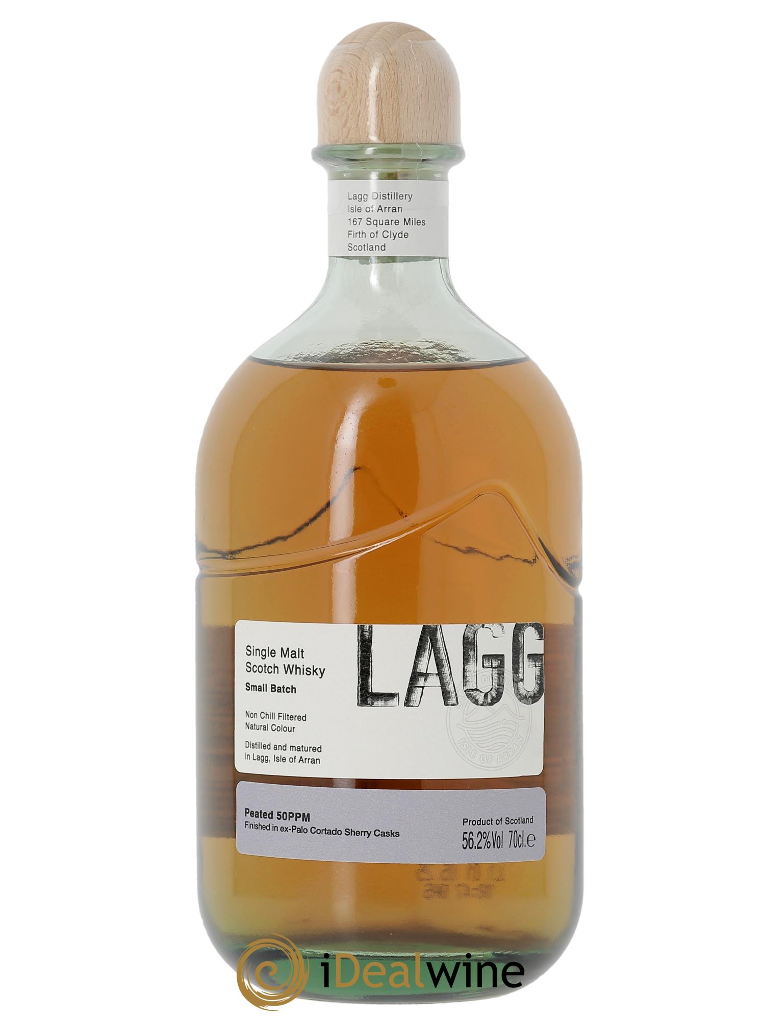 Whisky Lagg Palo Cortado Finish Small Batch  - Lotto di 1 bottiglia - 1