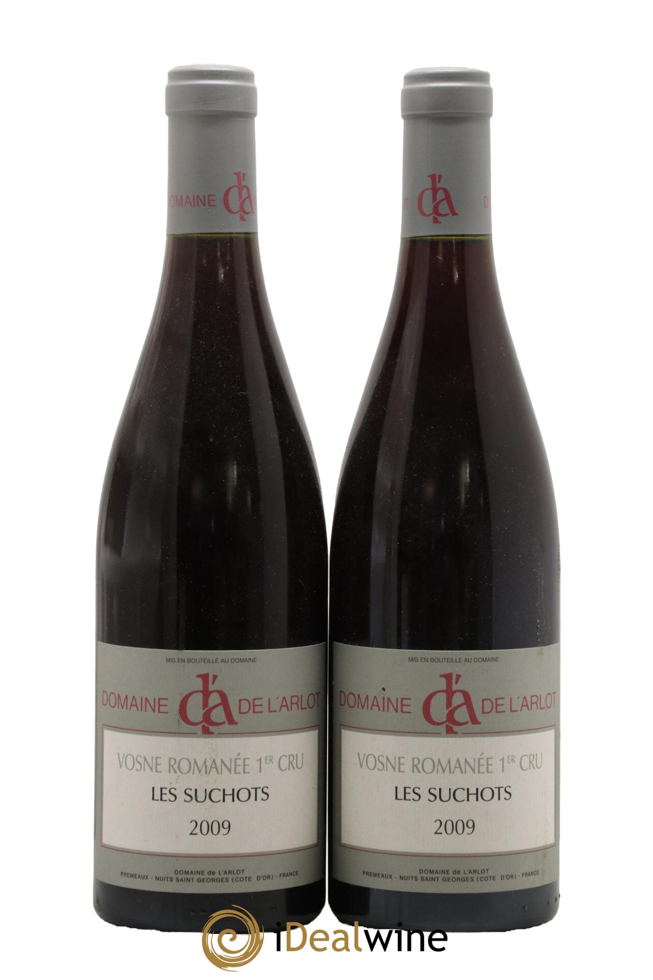 Vosne-Romanée 1er Cru Les Suchots Domaine de l'Arlot 2009 - Lot de 2 bouteilles - 0