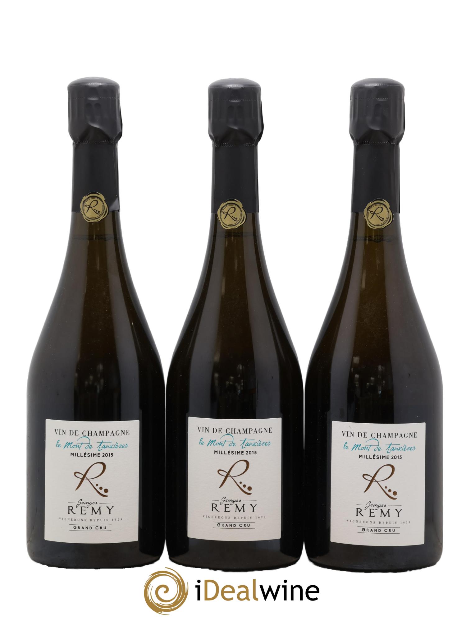Le Mont Tauxières Georges Remy 2015 - Lot de 3 bouteilles - 0