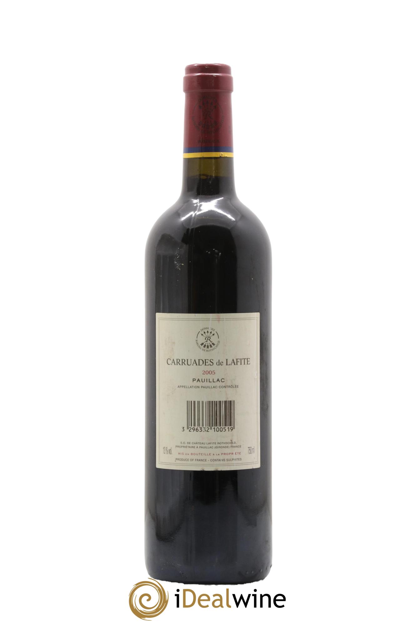 Carruades de Lafite Rothschild Second Vin 2005 - Lotto di 1 bottiglia - 1