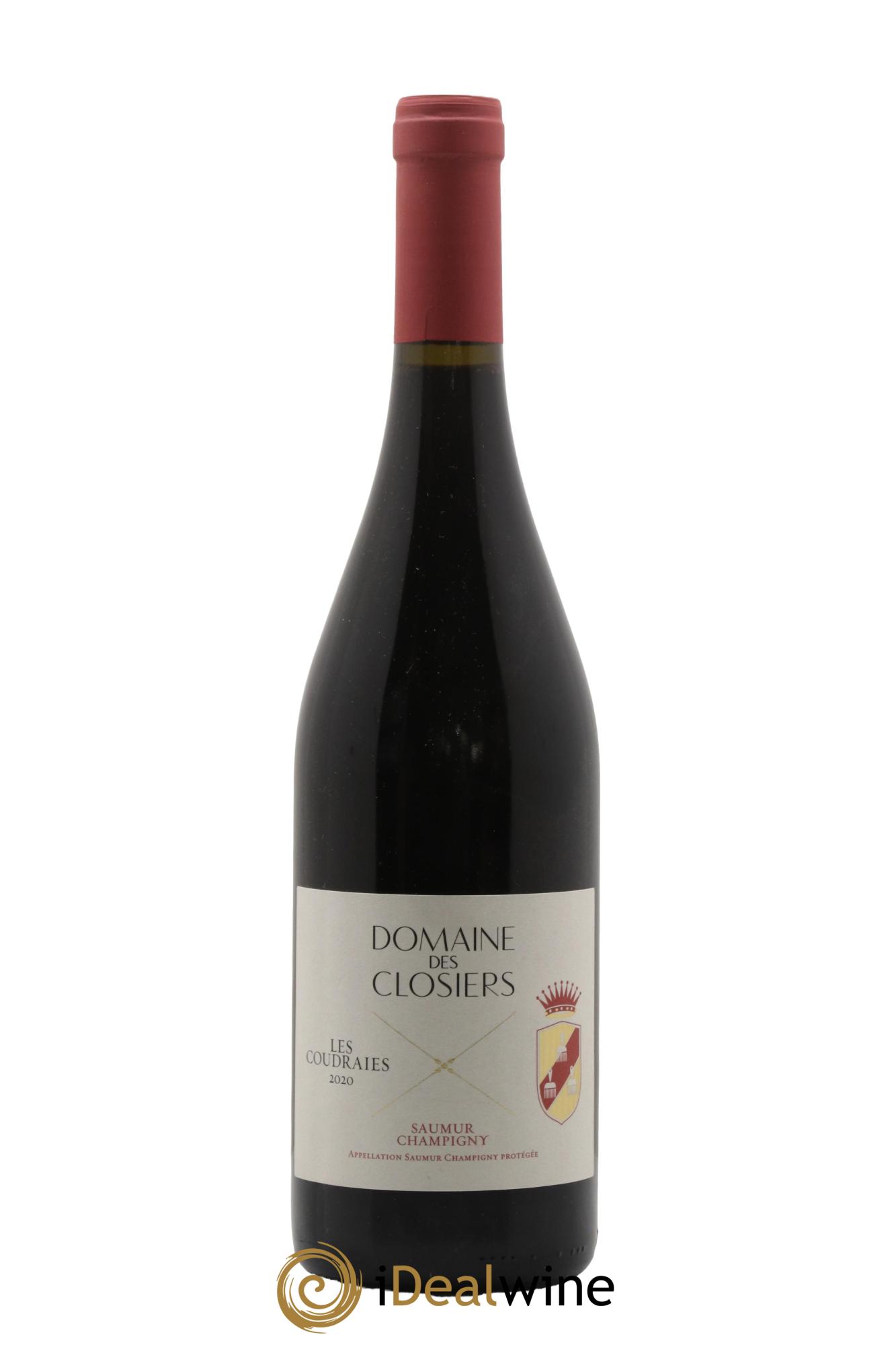 Saumur-Champigny Les Coudraies Domaine des Closiers 2020 - Lot of 1 bottle - 0