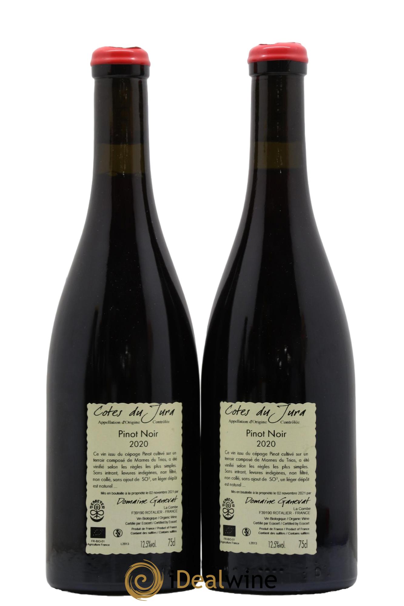 Côtes du Jura Les Grands Teppes Jean-François Ganevat (Domaine) 2020 - Lot de 2 bouteilles - 1
