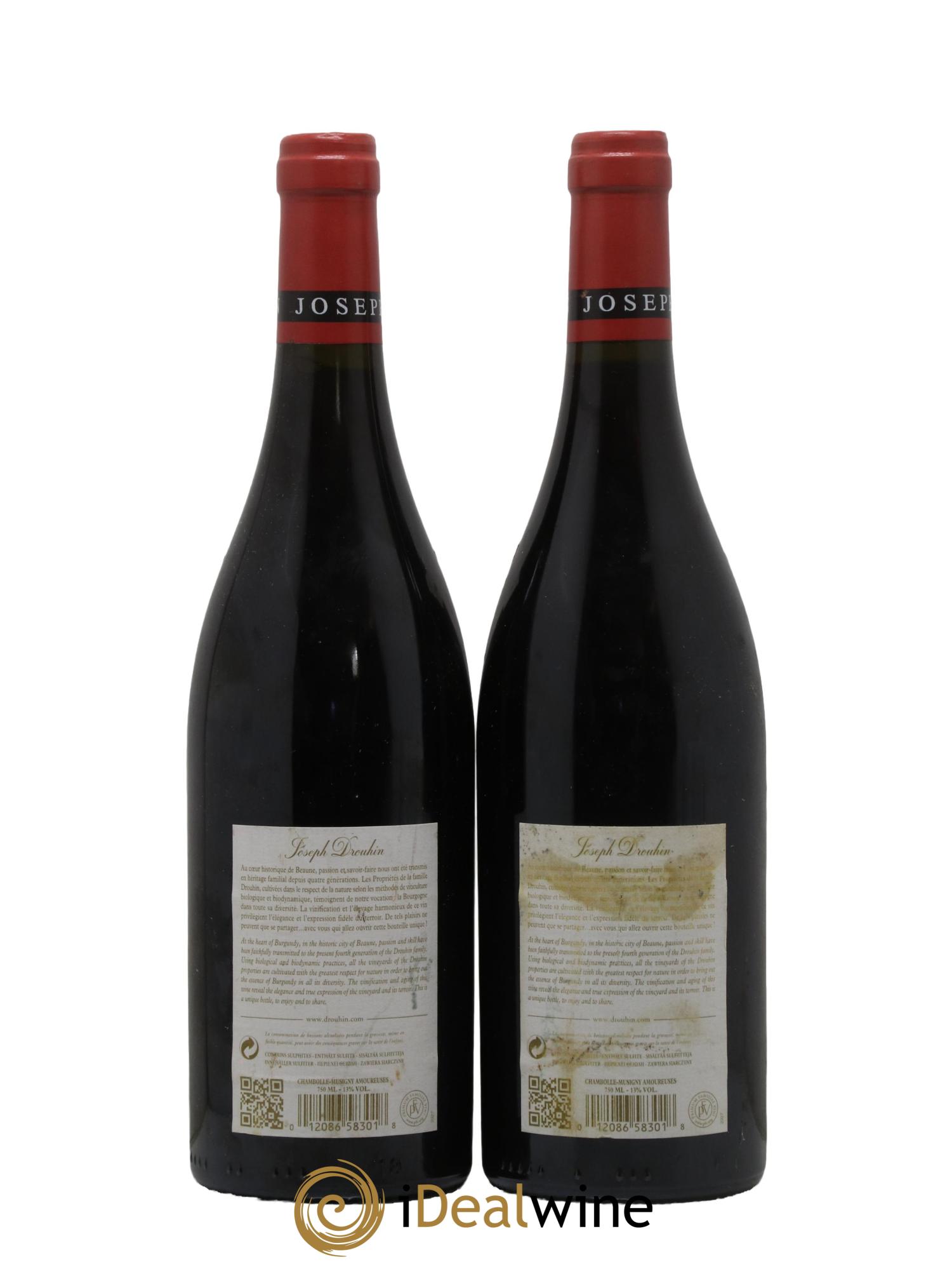 Chambolle-Musigny 1er Cru Les Amoureuses Joseph Drouhin 2014 - Lotto di 2 bottiglie - 1