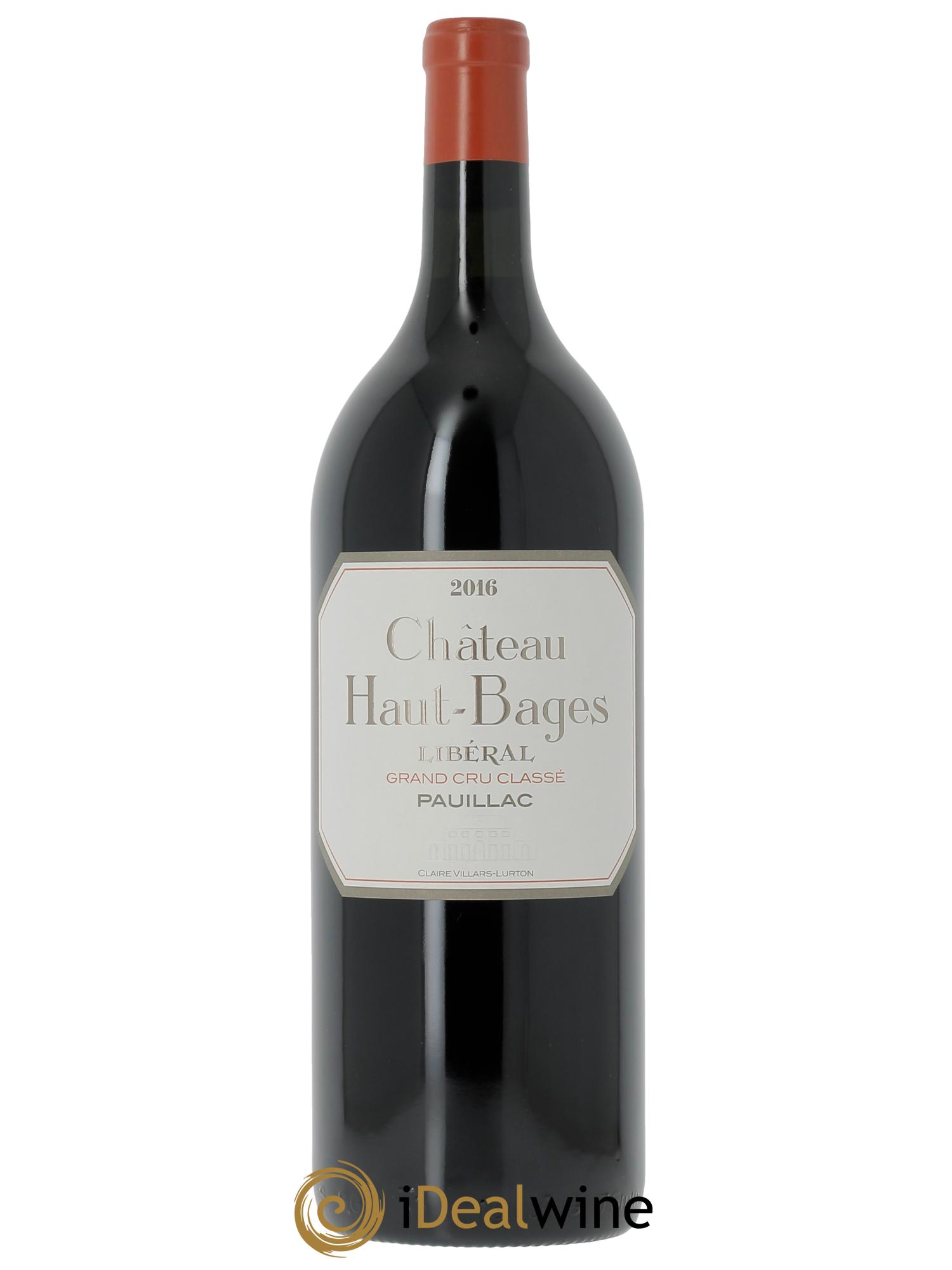 Château Haut Bages Libéral 5ème Grand Cru Classé  2016 - Lot of 1 magnum - 1