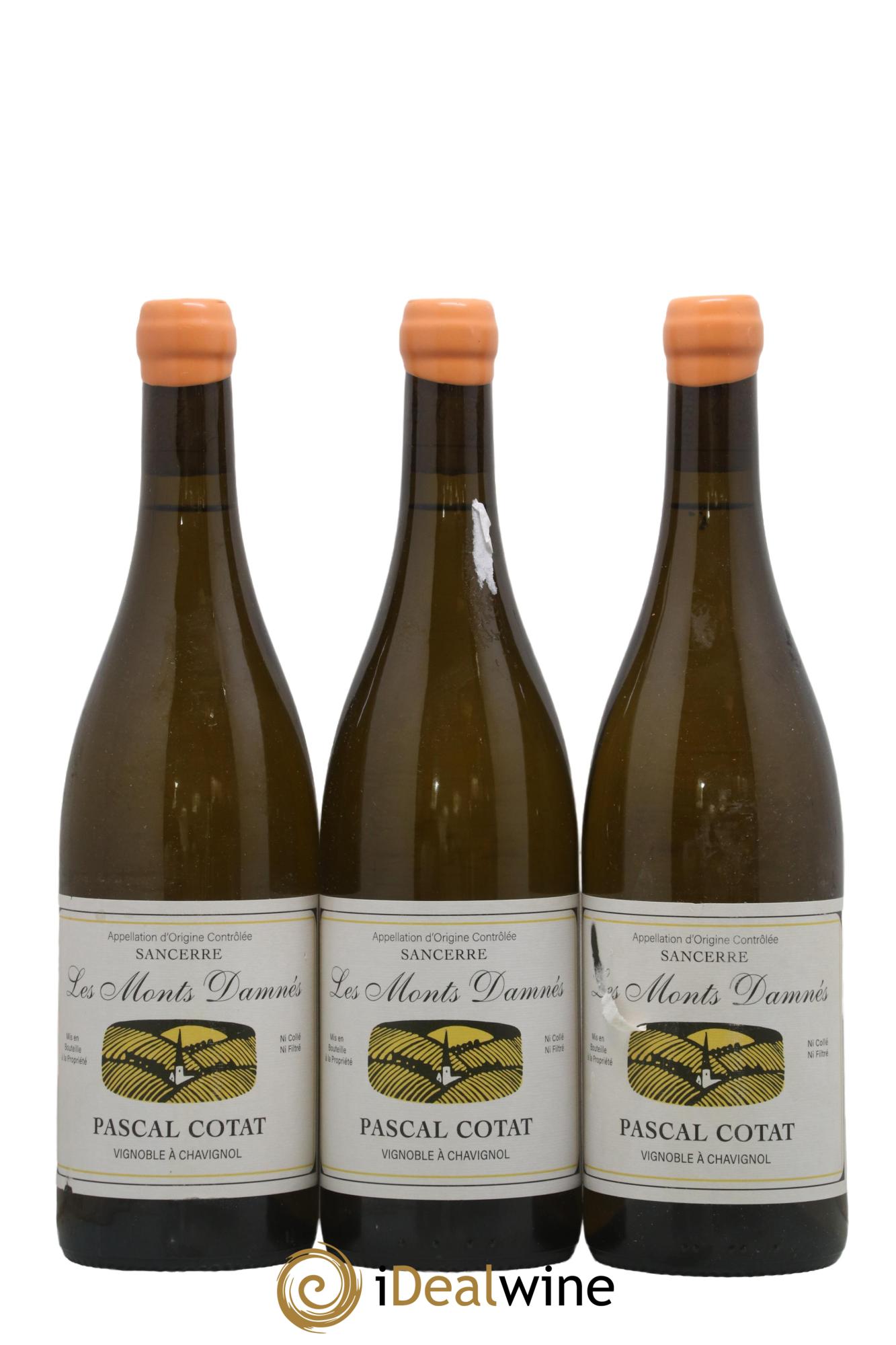 Sancerre Les Monts Damnés Pascal Cotat 2024 - Lot de 3 bouteilles - 0