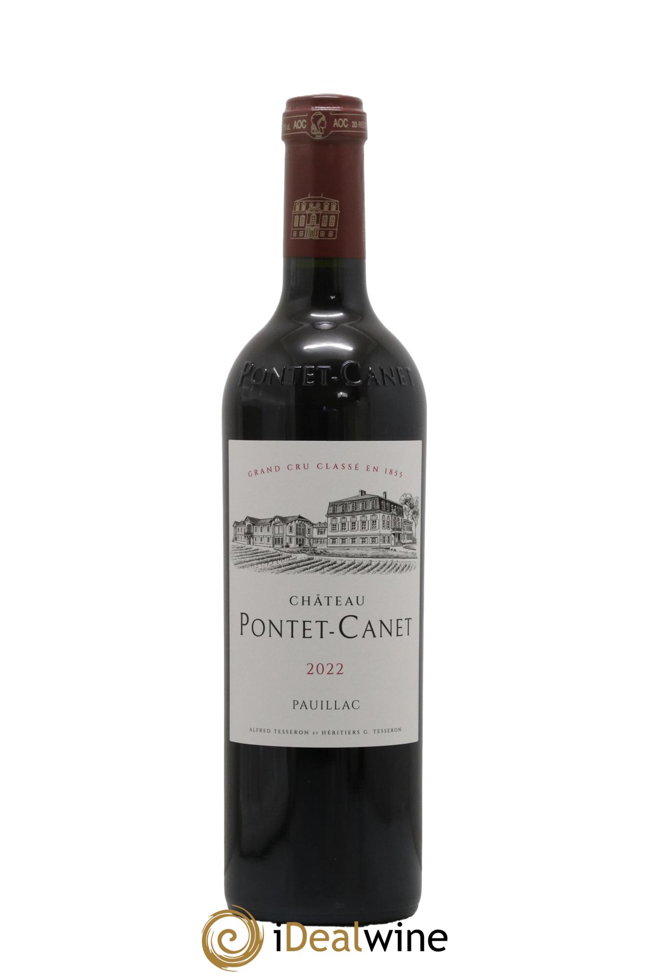 Château Pontet Canet 5ème Grand Cru Classé 2022 - Posten von 1 Flasche - 0