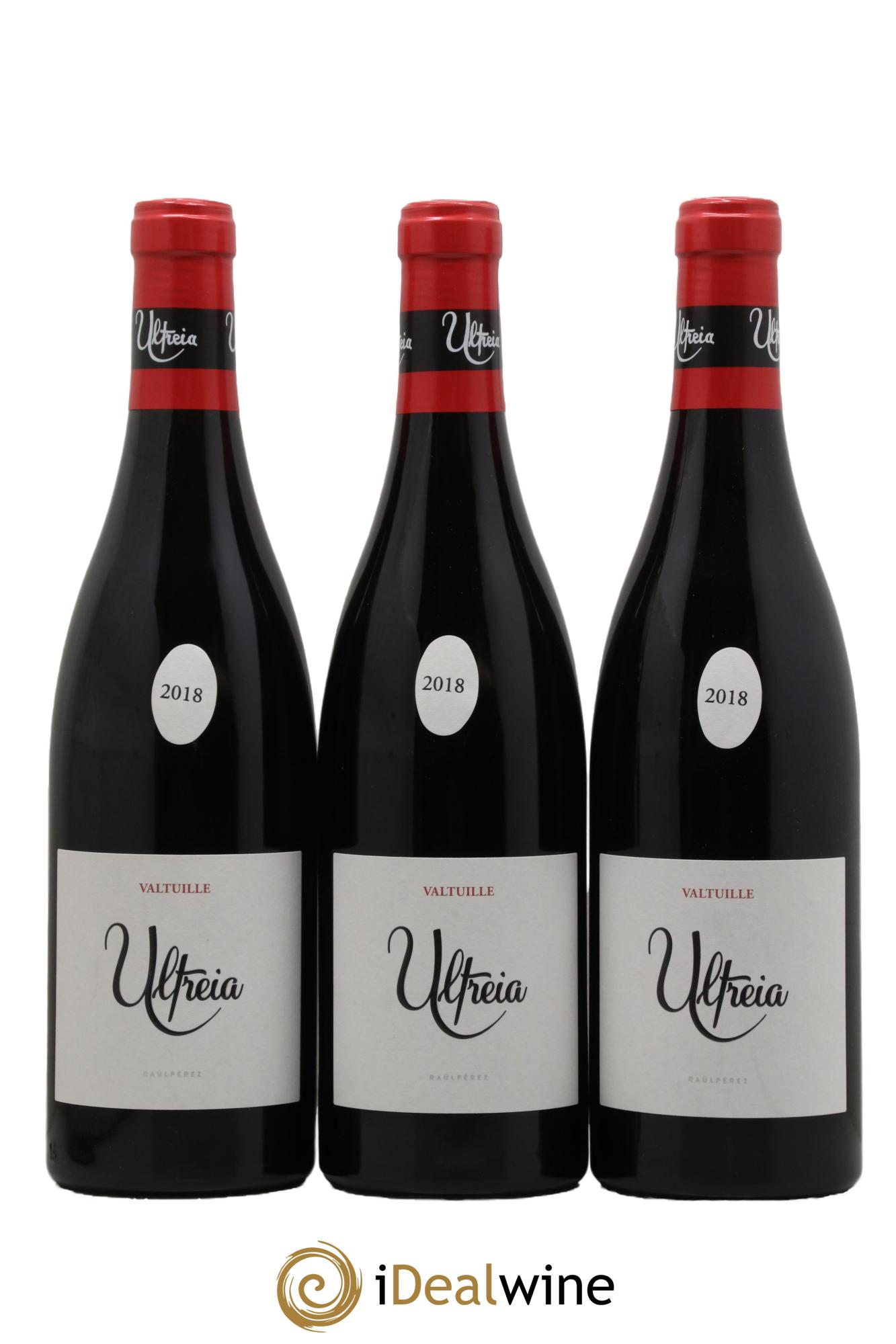 Bierzo DO Valtuille Ultreia Raul Perez 2018 - Lot de 3 bouteilles - 0