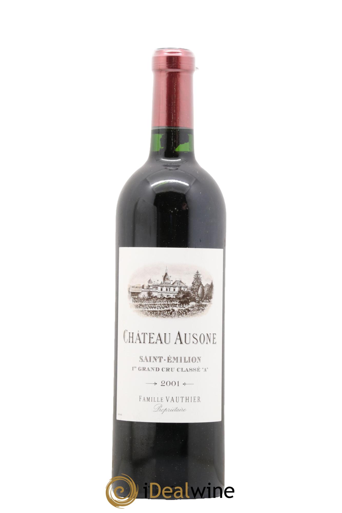 Château Ausone 1er Grand Cru Classé A 2001 - Lot de 1 bouteille - 0
