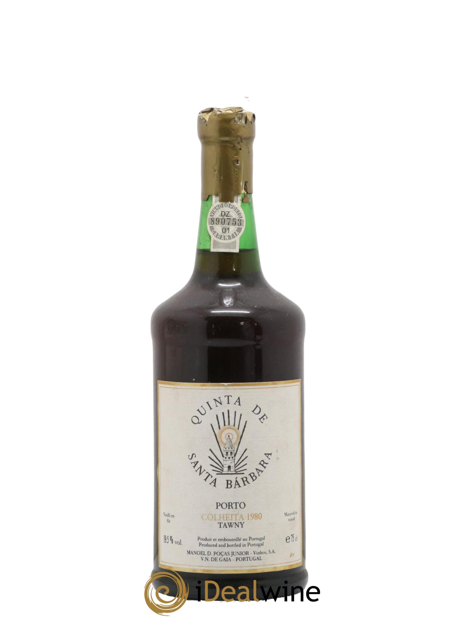 Porto Tawny Port Quinta de Santa Barbara 1980 - Lot de 1 bouteille - 0