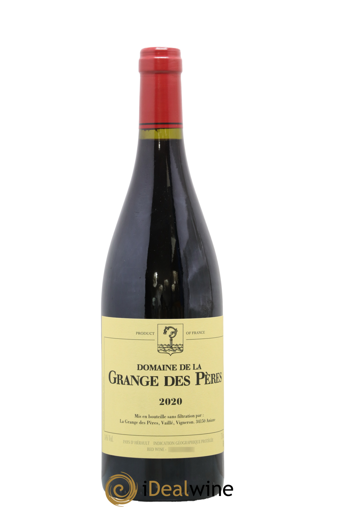 Pays d'Hérault Grange des Pères Laurent Vaillé 2020 - Lotto di 1 bottiglia - 0