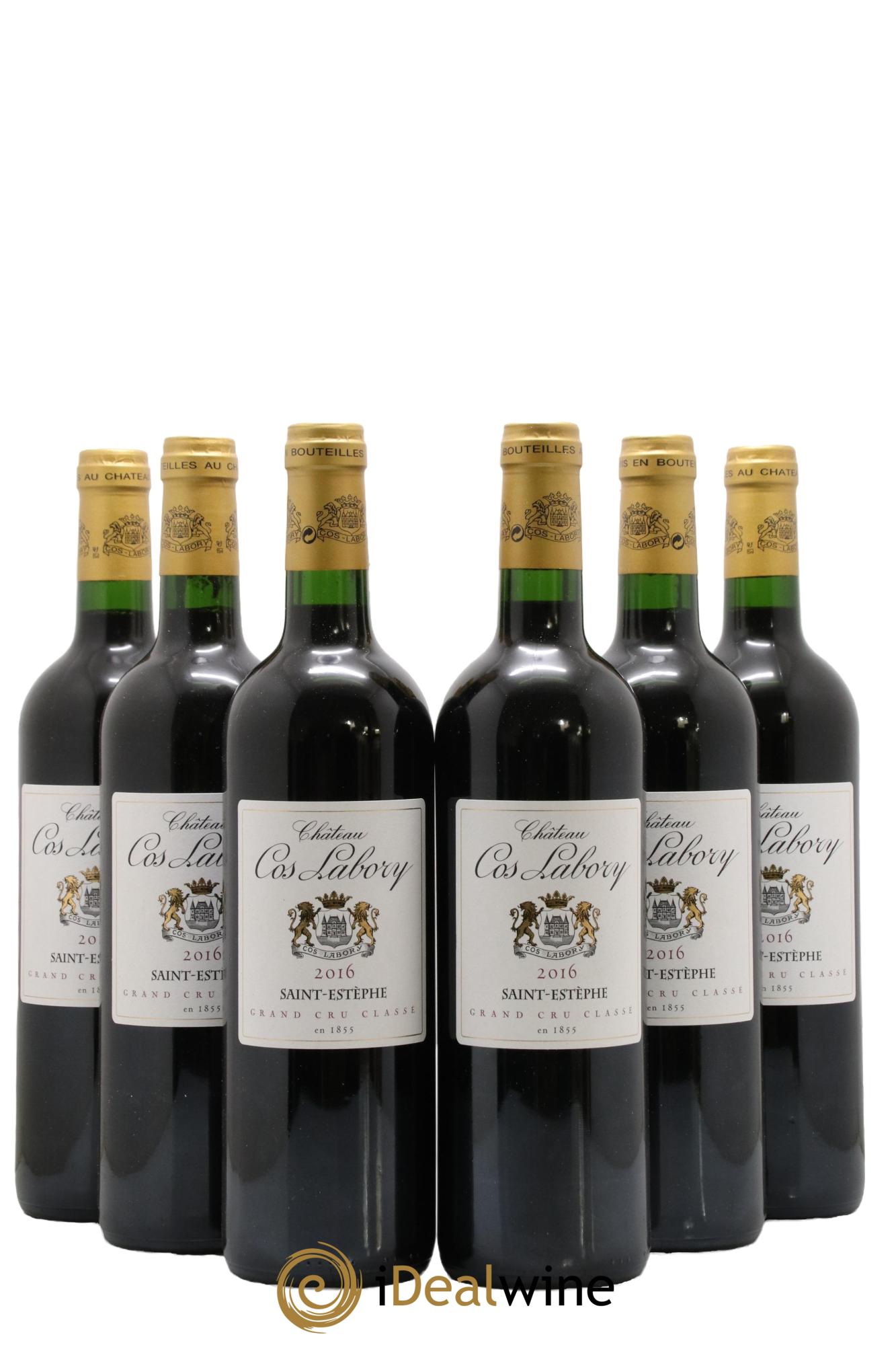 Château Cos Labory 5ème Grand Cru Classé  2016 - Lot de 6 bouteilles - 0