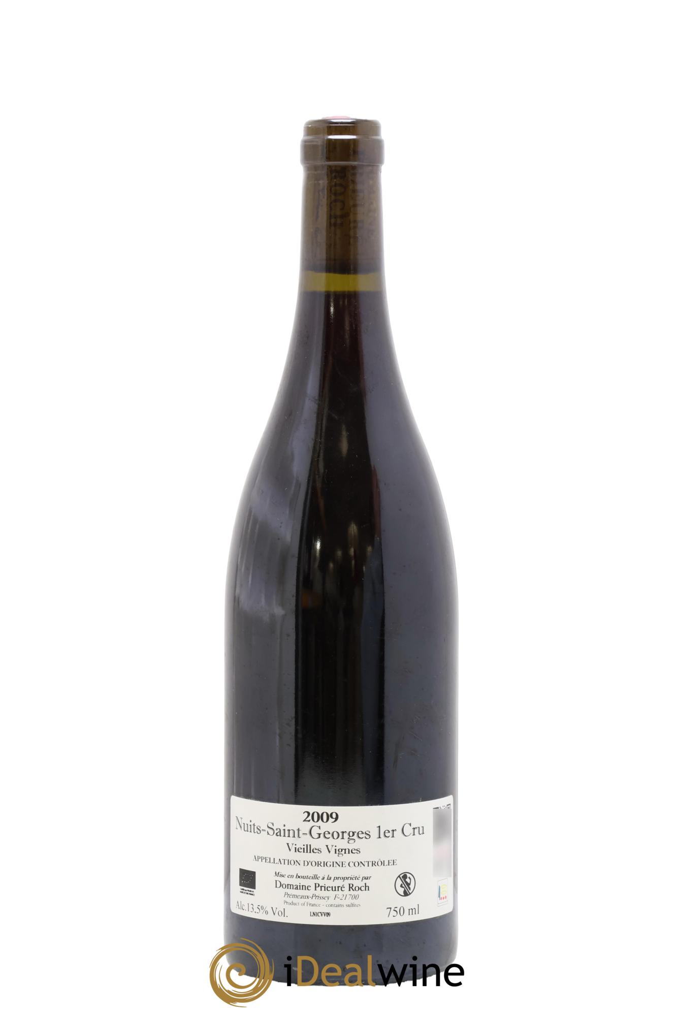 Nuits-Saint-Georges 1er Cru Vieilles Vignes Prieuré Roch 2009 - Lot de 1 bouteille - 1
