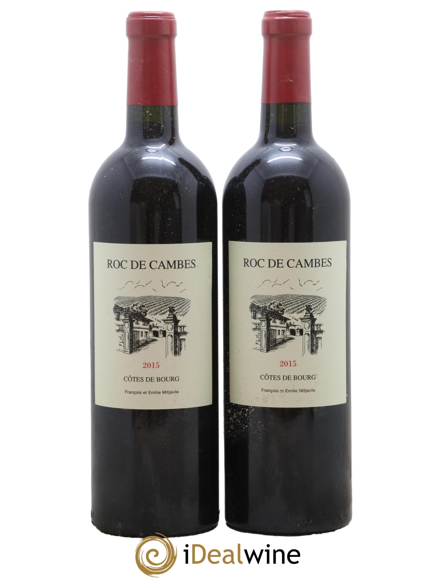 Roc de Cambes 2015 - Lot of 2 bottles - 0