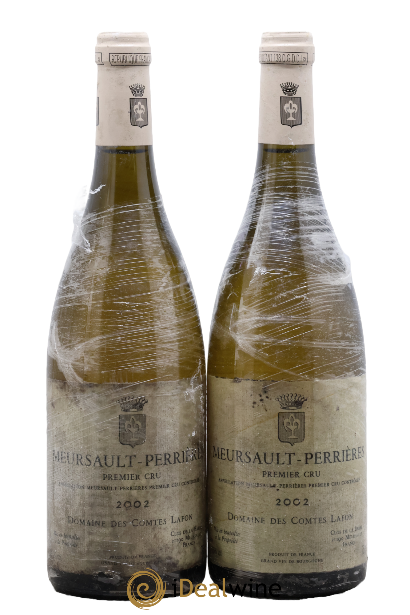 Meursault 1er Cru Perrières Comtes Lafon (Domaine des) 2002 - Lot of 2 bottles - 0