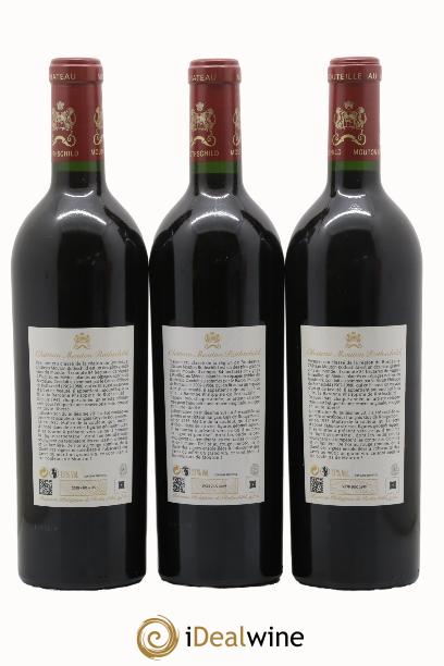 Château Mouton Rothschild 1er Grand Cru Classé 2011 - Lot of 3 bottles - 1