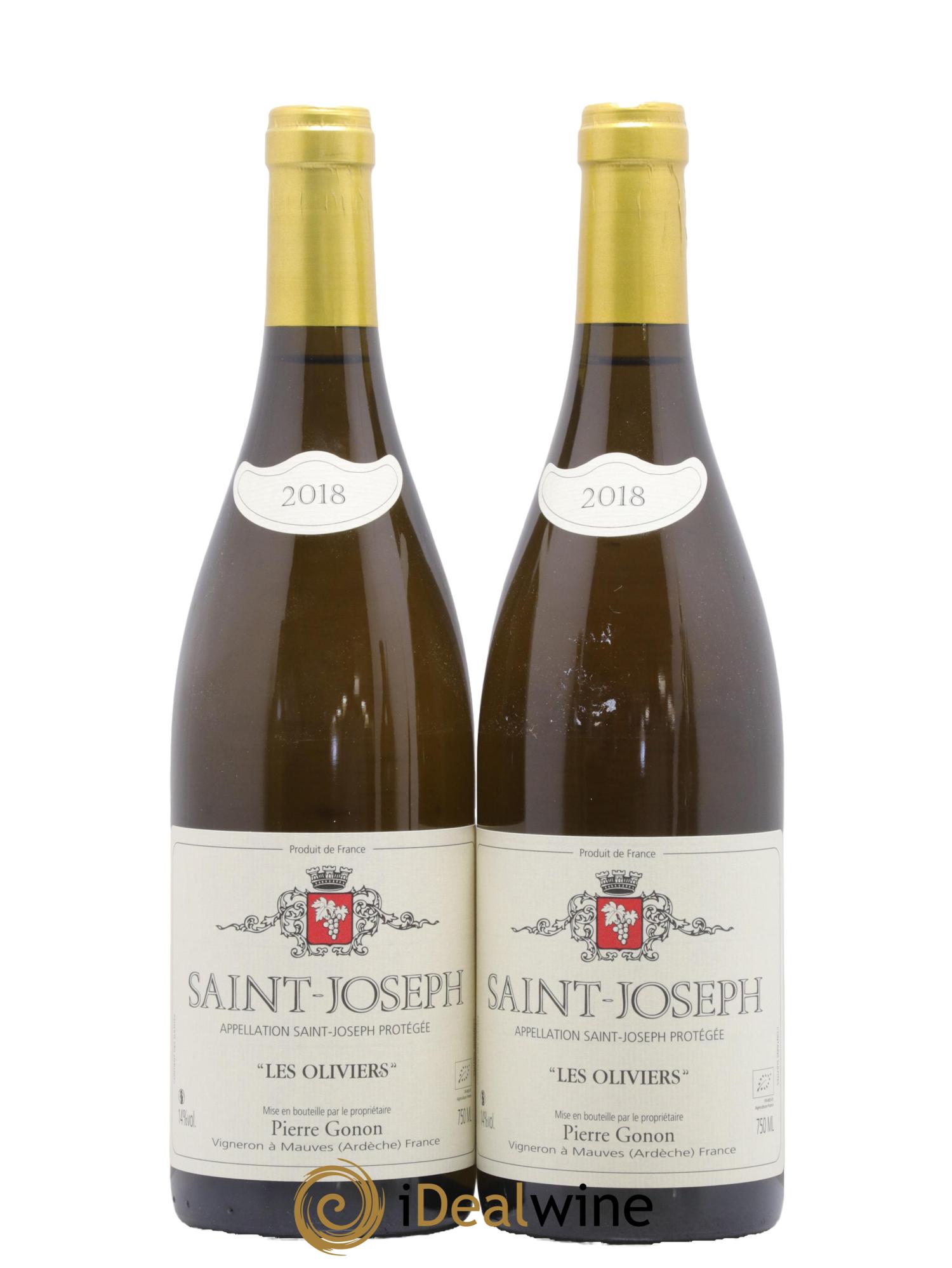 Saint-Joseph Les Oliviers Gonon (Domaine) 2018 - Lot de 2 bouteilles - 0