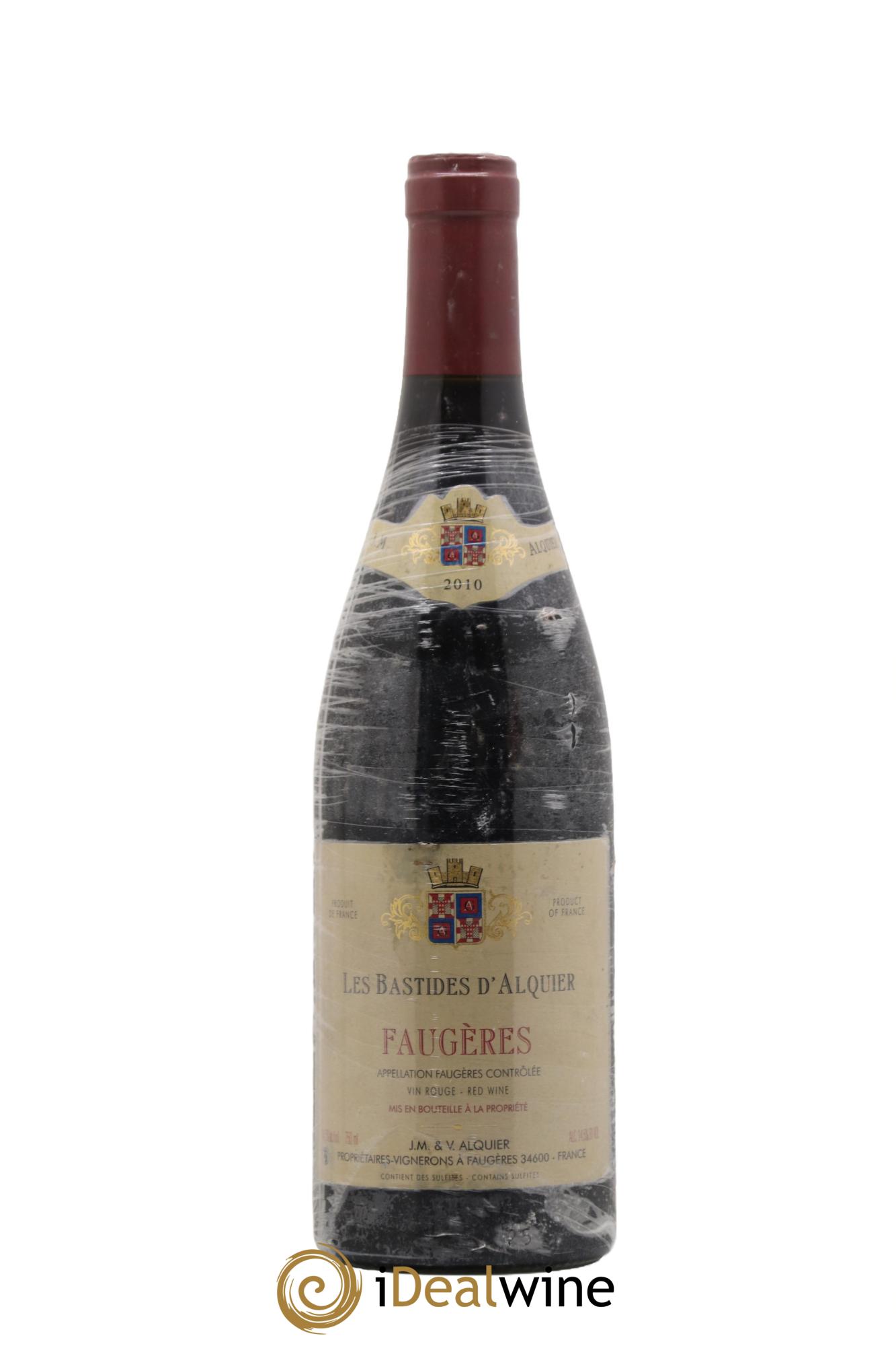 Faugères Domaine Jean-Michel Alquier Les Bastides d'Alquier 2010 - Lot de 1 bouteille - 0