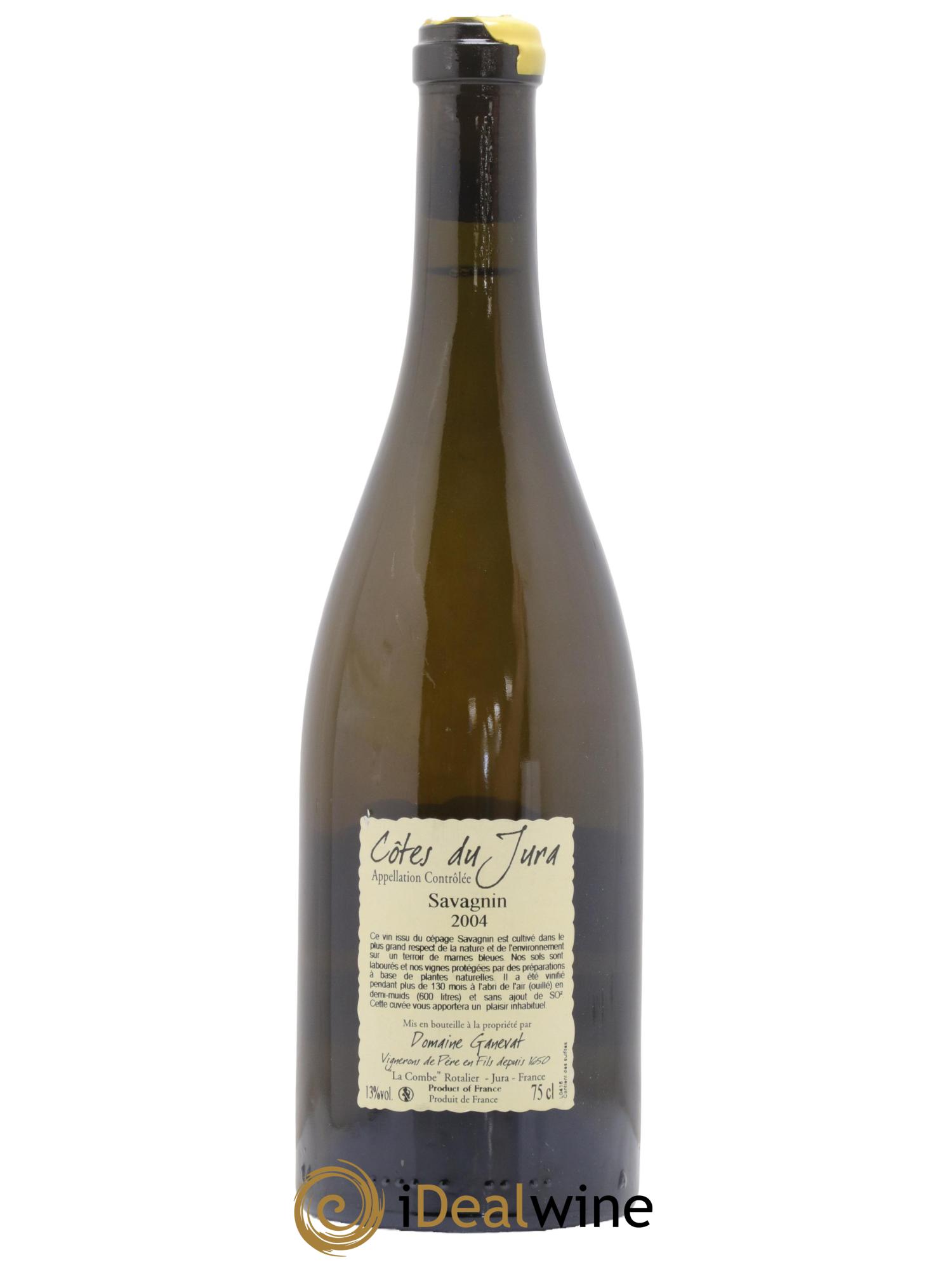 Côtes du Jura Les Vignes de mon Père Jean-François Ganevat (Domaine) 2004 - Lot de 1 bouteille - 1