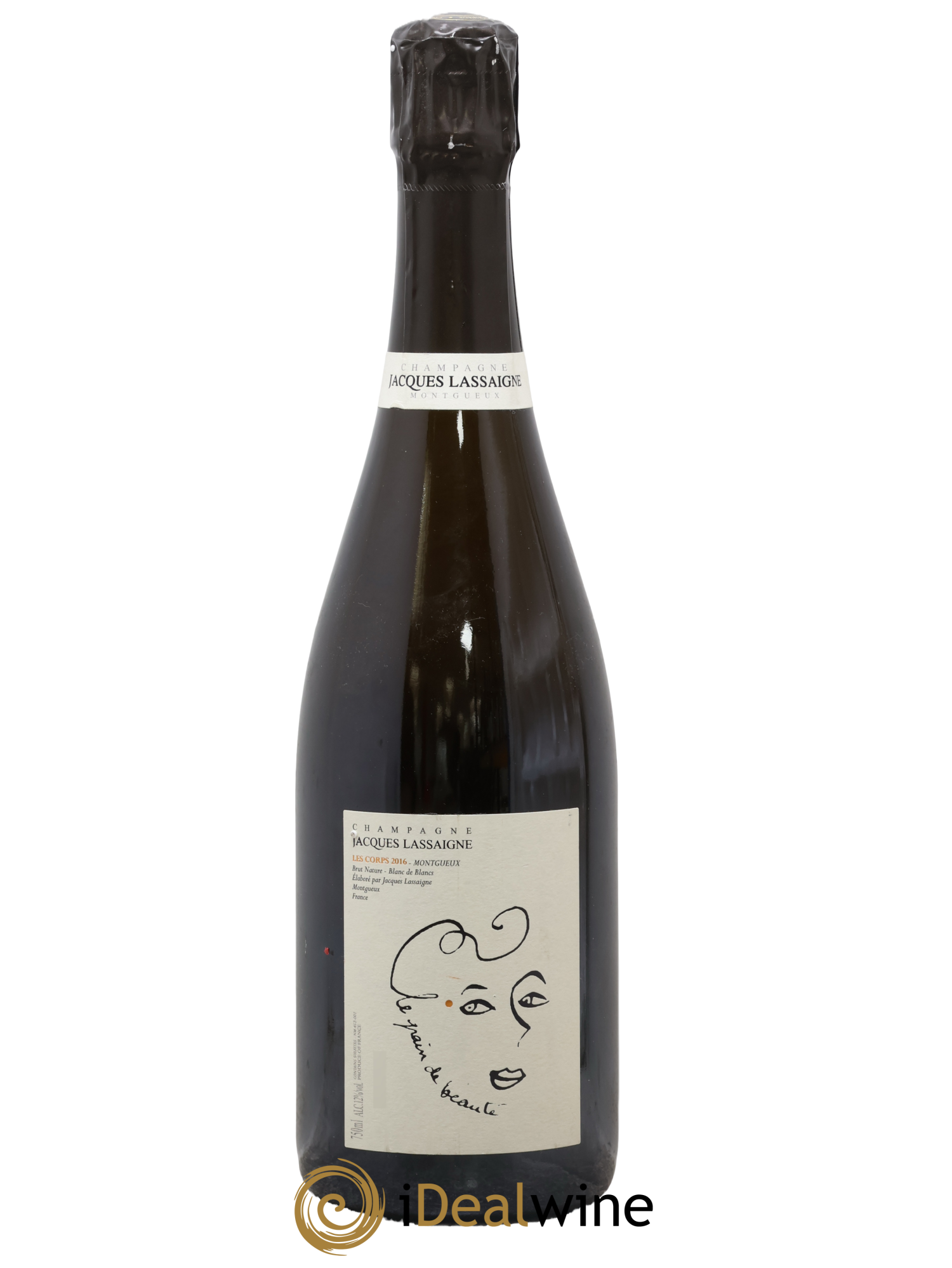Grain de Beauté Grande Cote Blanc de Blancs Brut Jacques Lassaigne 2016 - Lot de 1 bouteille - 0