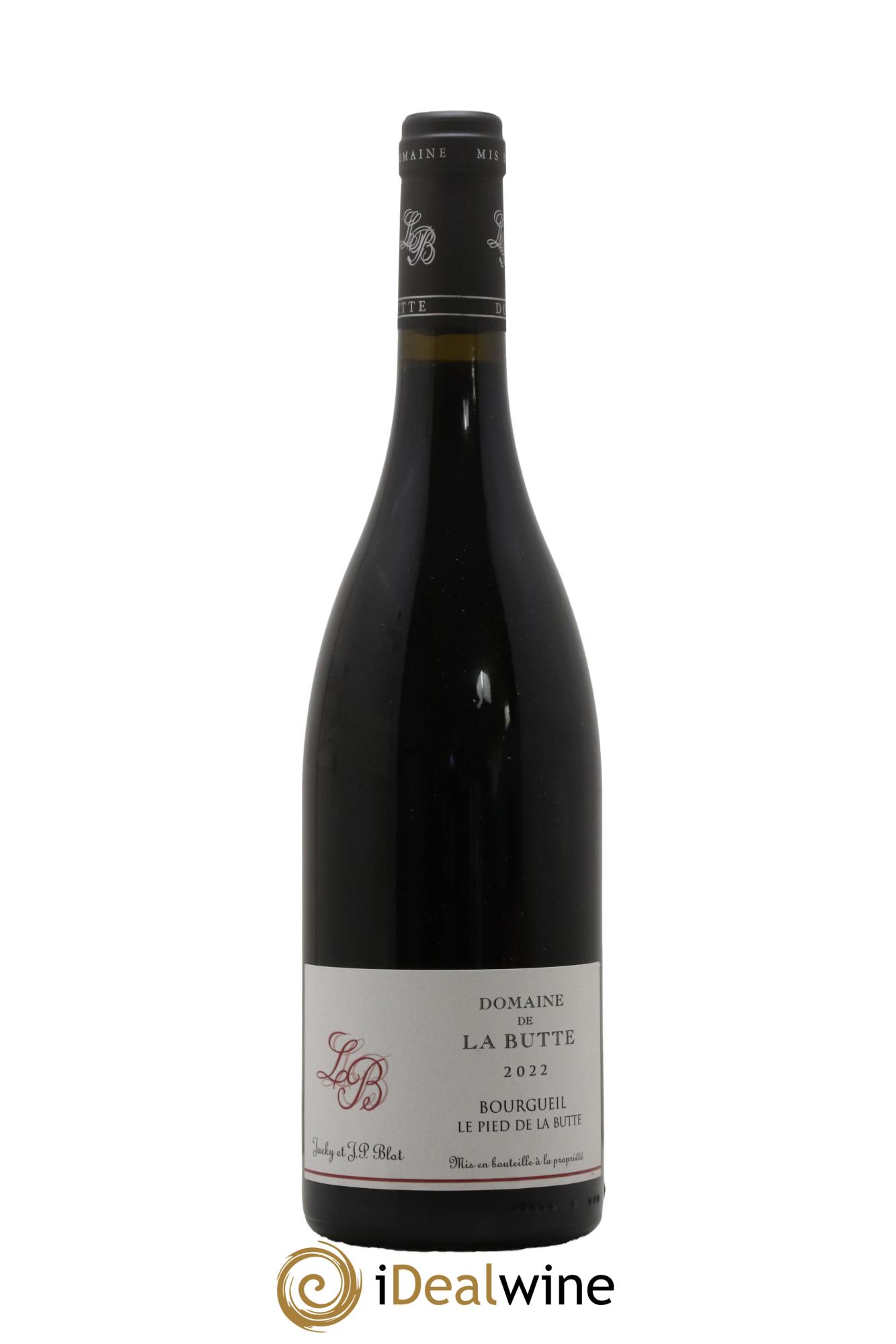 Bourgueil Le Pied de la Butte Domaine de La Butte - Jacky Blot 2022 - Lot de 1 bouteille - 0